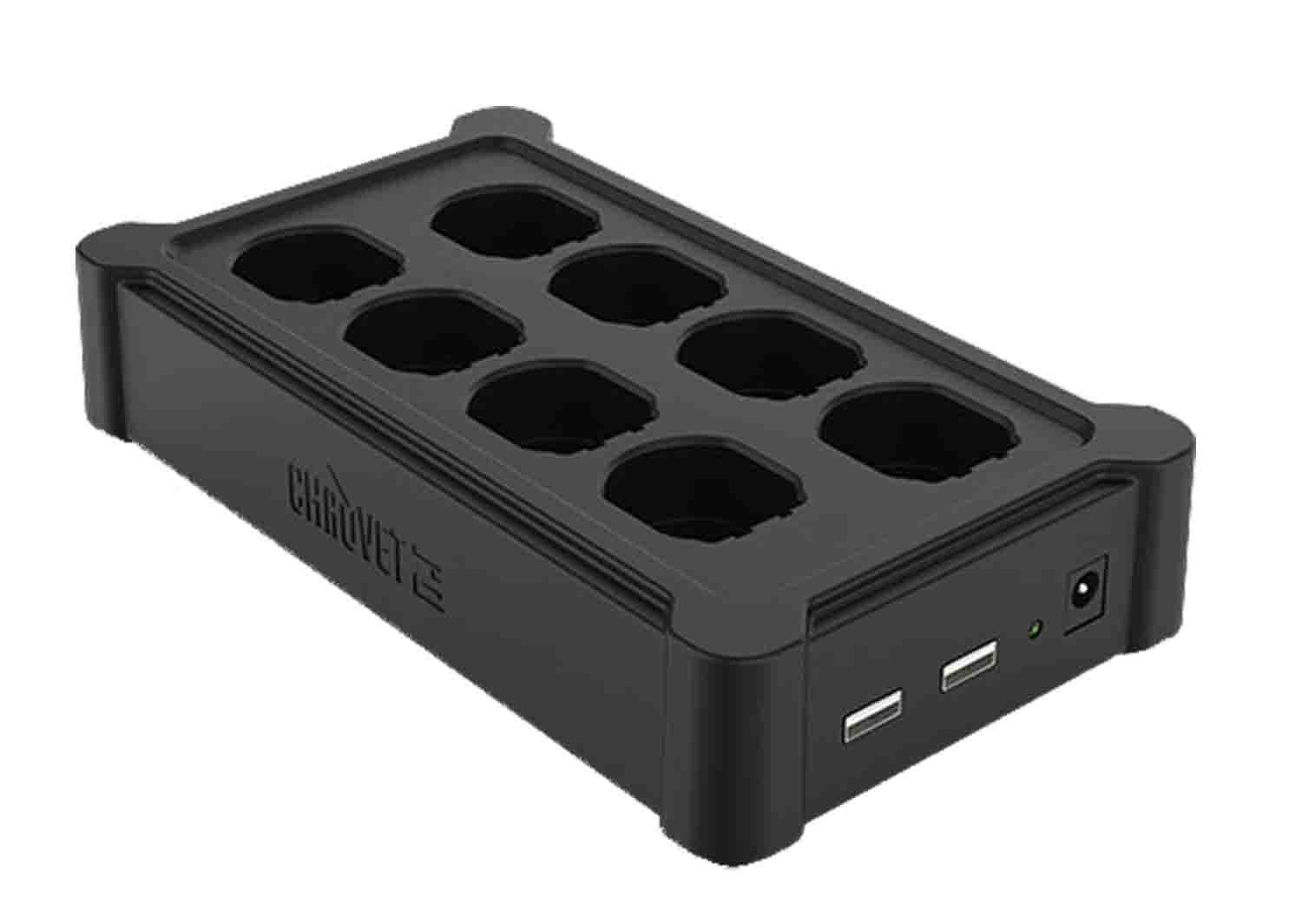 Open Box: Chauvet DJ D-Fi XLR Pack, Wireless Communication Pack Includes 1 Transmitter, 3 Receivers and 1 Multi Charger by Chauvet DJ