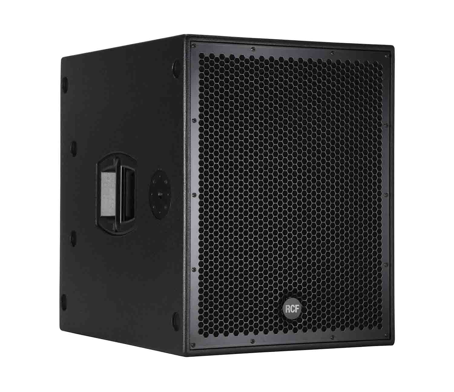 RCF SUB-8004AS Professional Series 2500W 18-Inch Active Subwoofer - Black by RCF