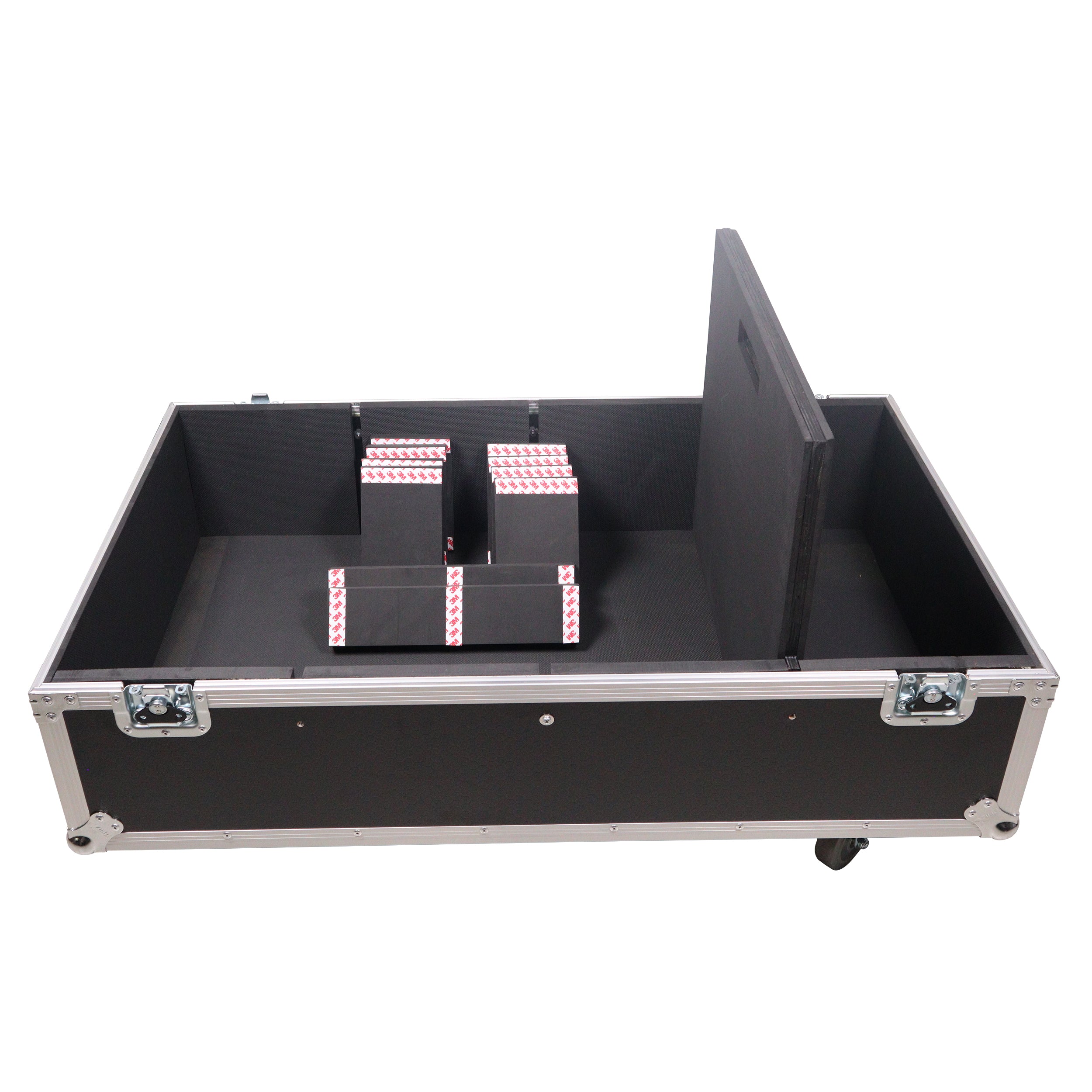 ProX XS-SP2X231813W, Universal ATA Dual Speaker Flight Case for 2x RCF NX12-SMA Turbosound TFM122m Speaker and Similar Sizes by ProX Cases