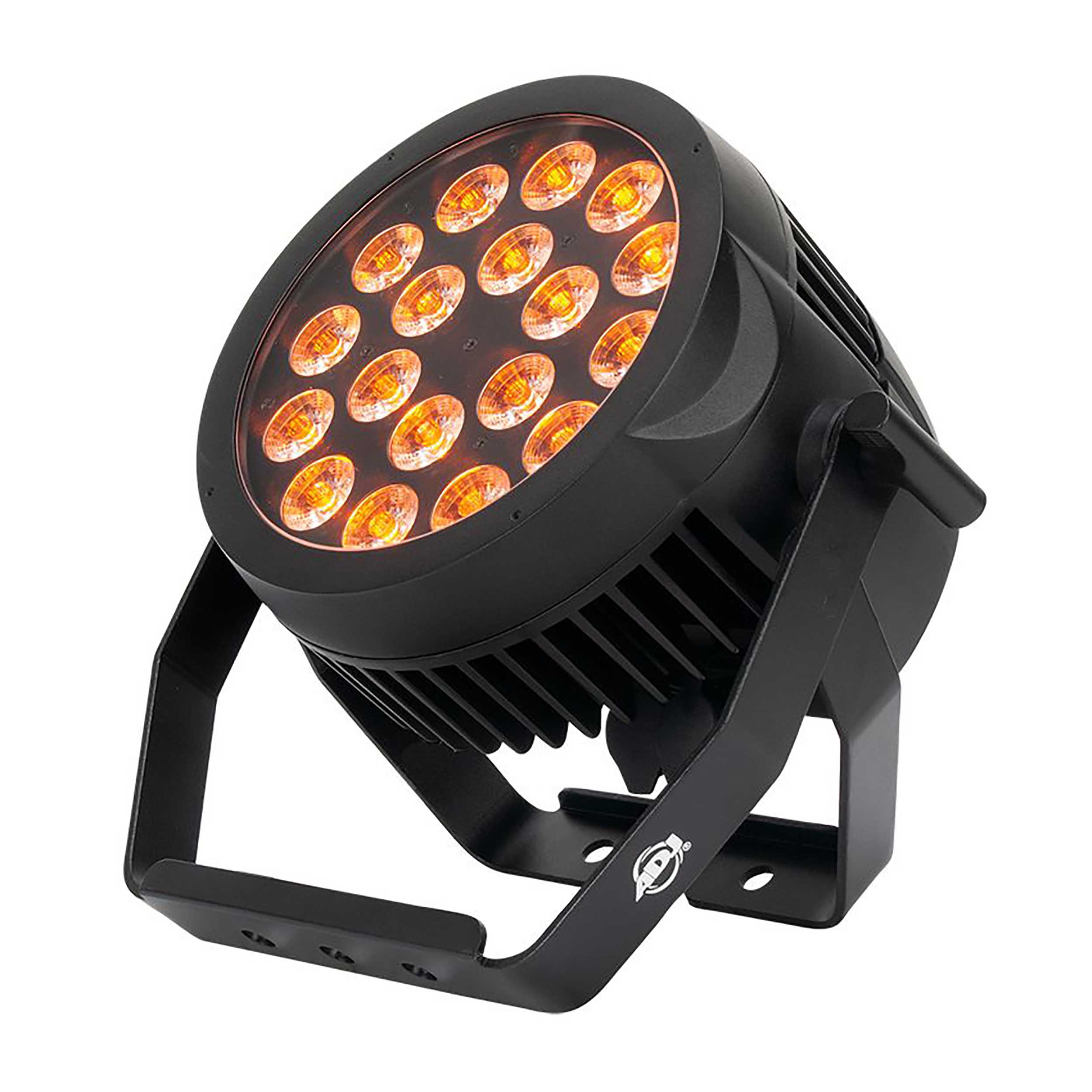 ADJ 18P HEX IP, Heavy-Duty RGBAW+UV LED Wash Light - IP65 Rated by ADJ