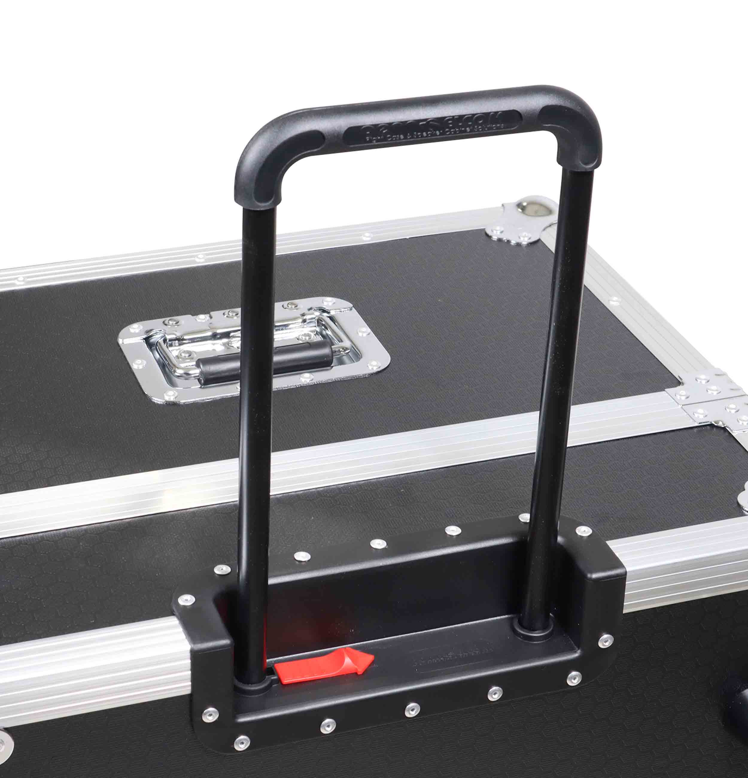 ProX XS-YDM7COMPACT HWPULL, ATA Flight Console Case for Yamaha DM7 with Pull Handle and Wheels by ProX Cases