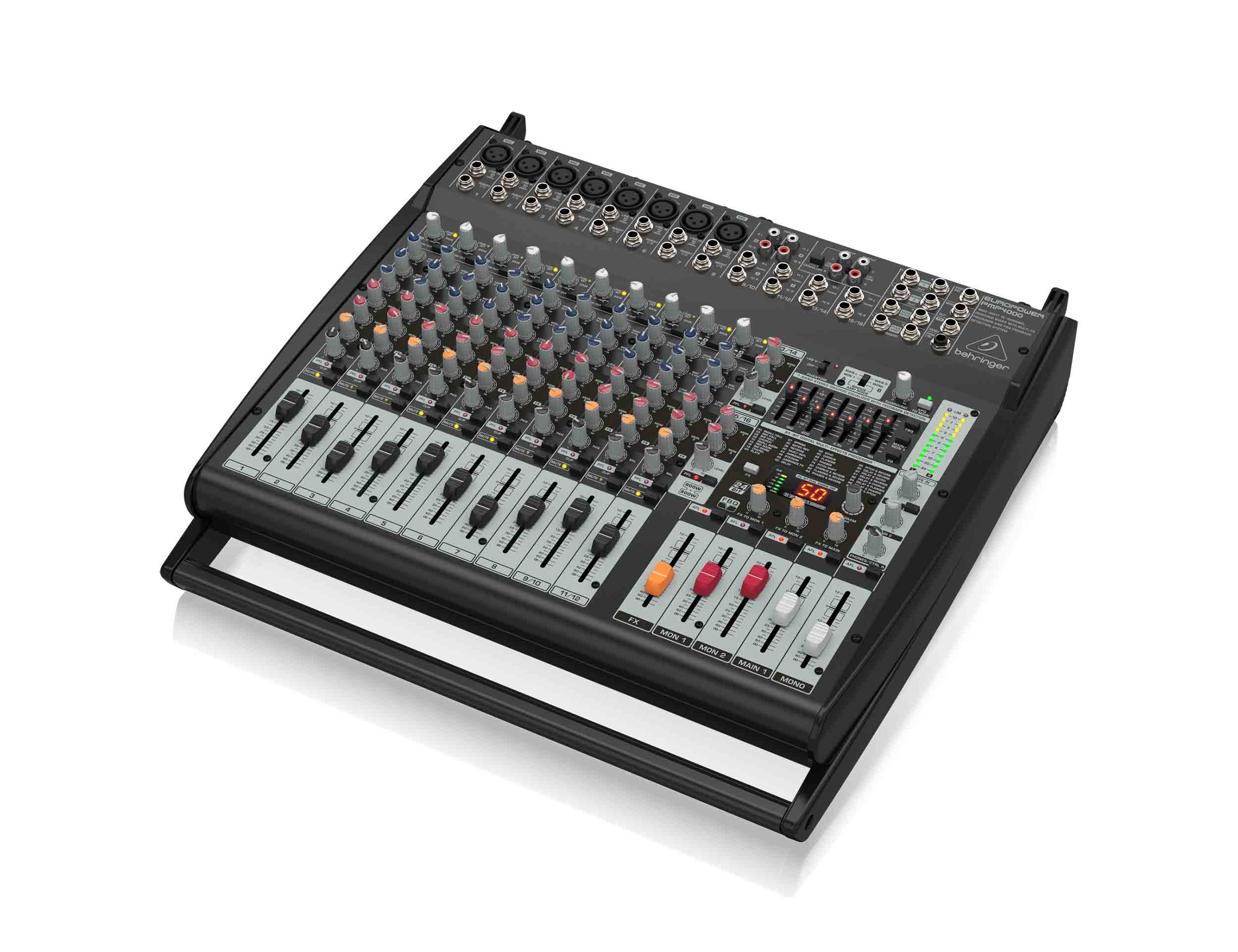 Behringer PMP4000, 1600W 16-Channel Powered Mixer by Behringer