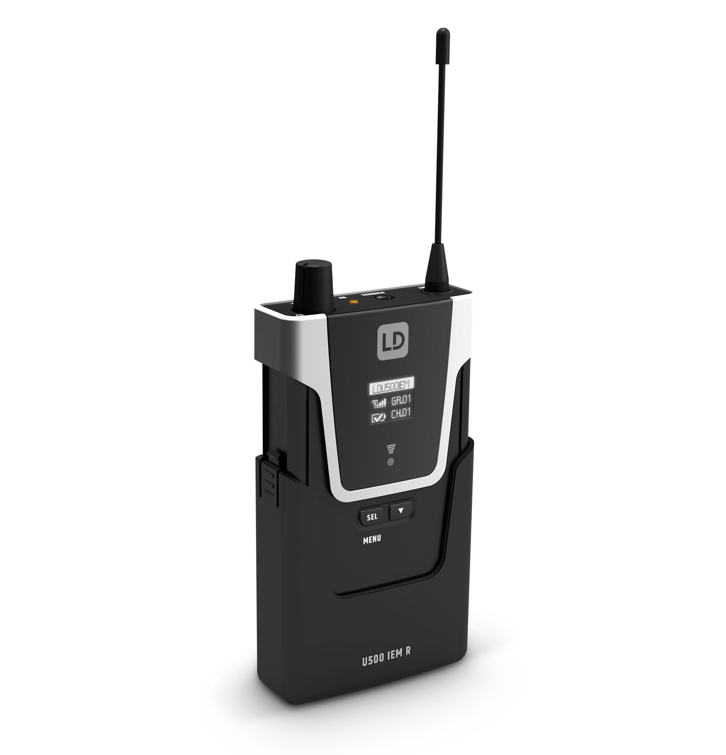 LD Systems U505.1 IEM HP Wireless In-Ear Monitoring System with Earphones - 514 - 542 MHz by LD Systems