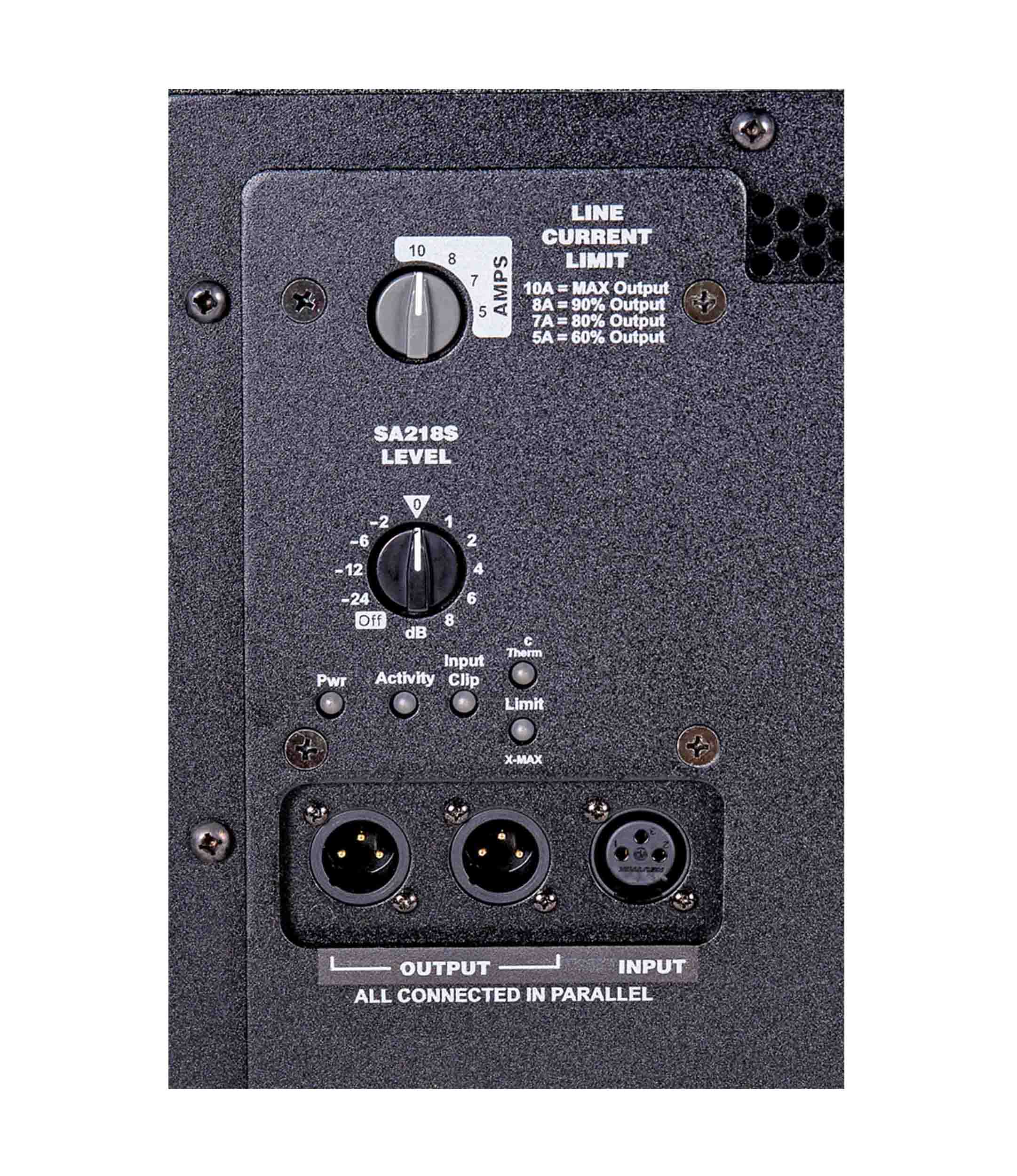 Yorkville Sound SA218S, Synergy Dual 18-Inch Powered Subwoofer by Yorkville