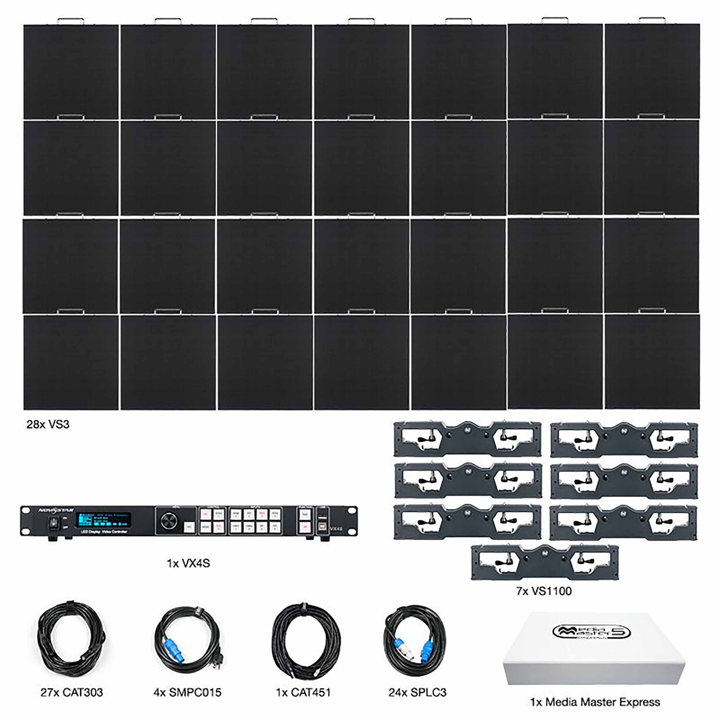 ADJ VS3 7X4, Video Panel System by ADJ