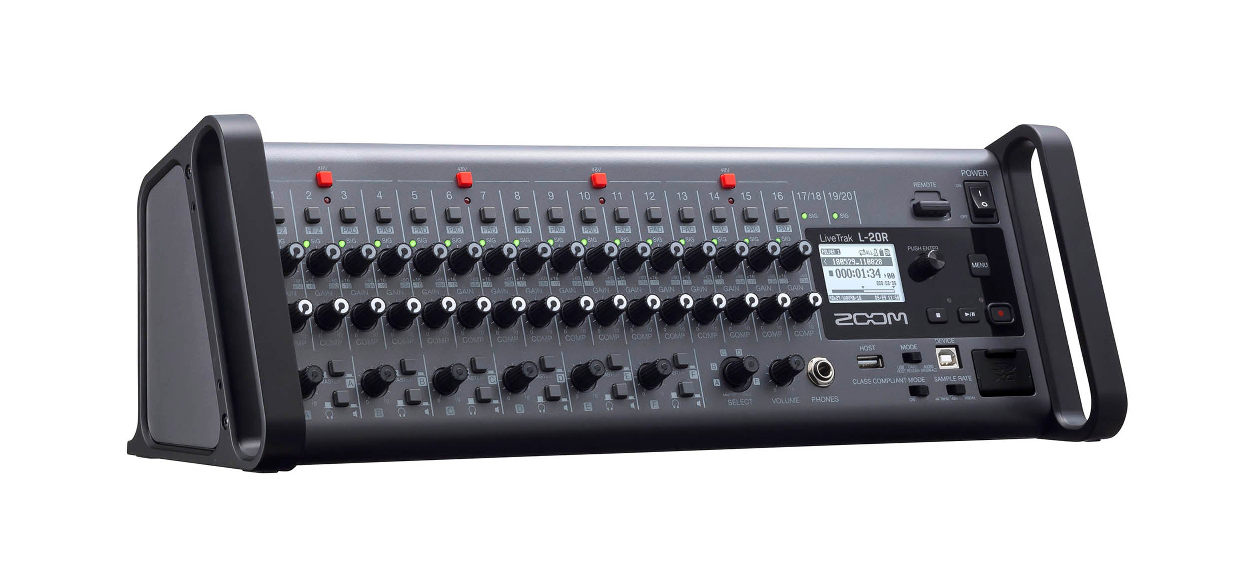 Open Box: Zoom LIVETRAK L-20R Remote Digital Mixer and Recorder by Zoom