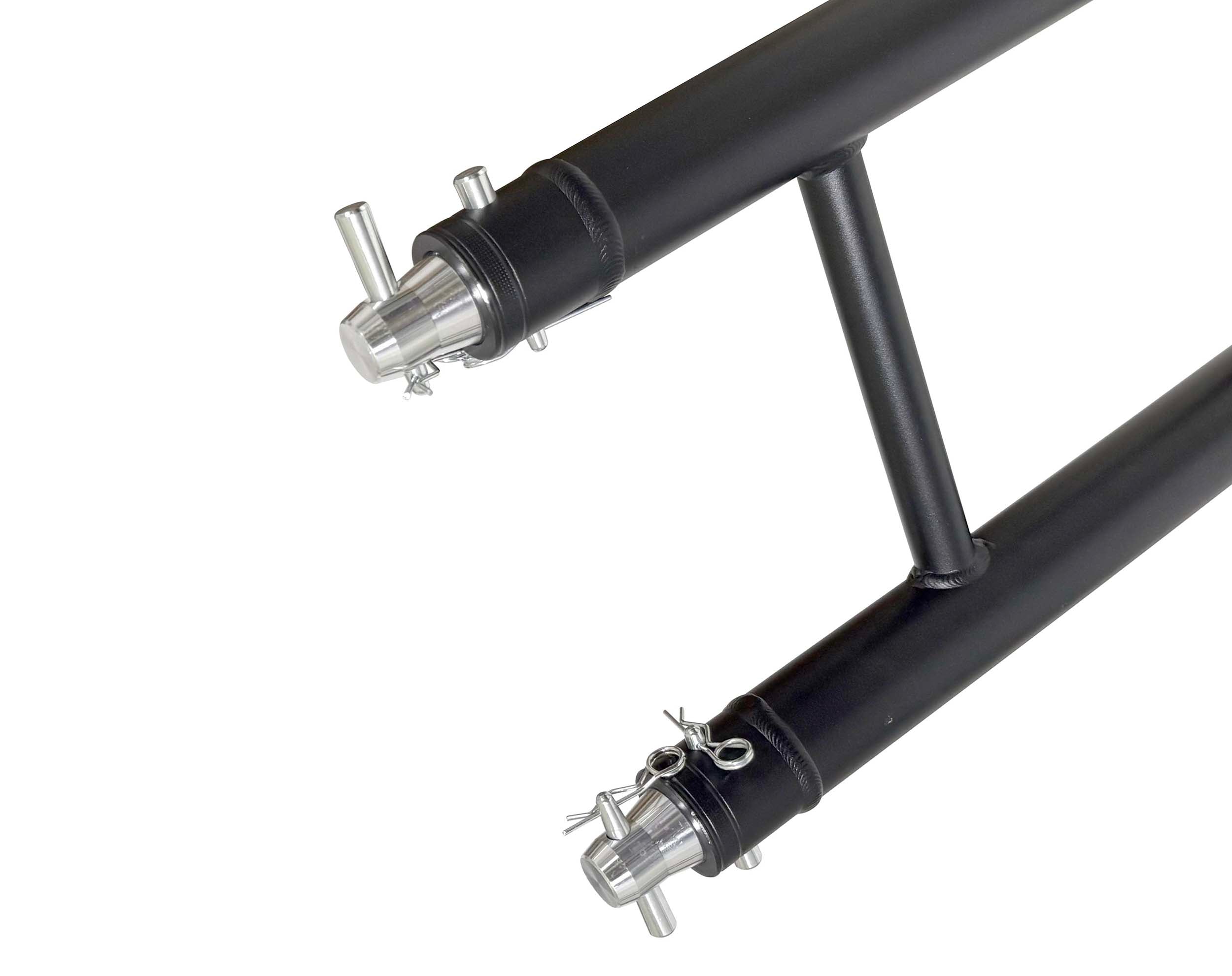ProX XT-F32LB, F32 I-Beam Truss Linear Segment with 2mm Wall Thickness - Black by ProX Cases