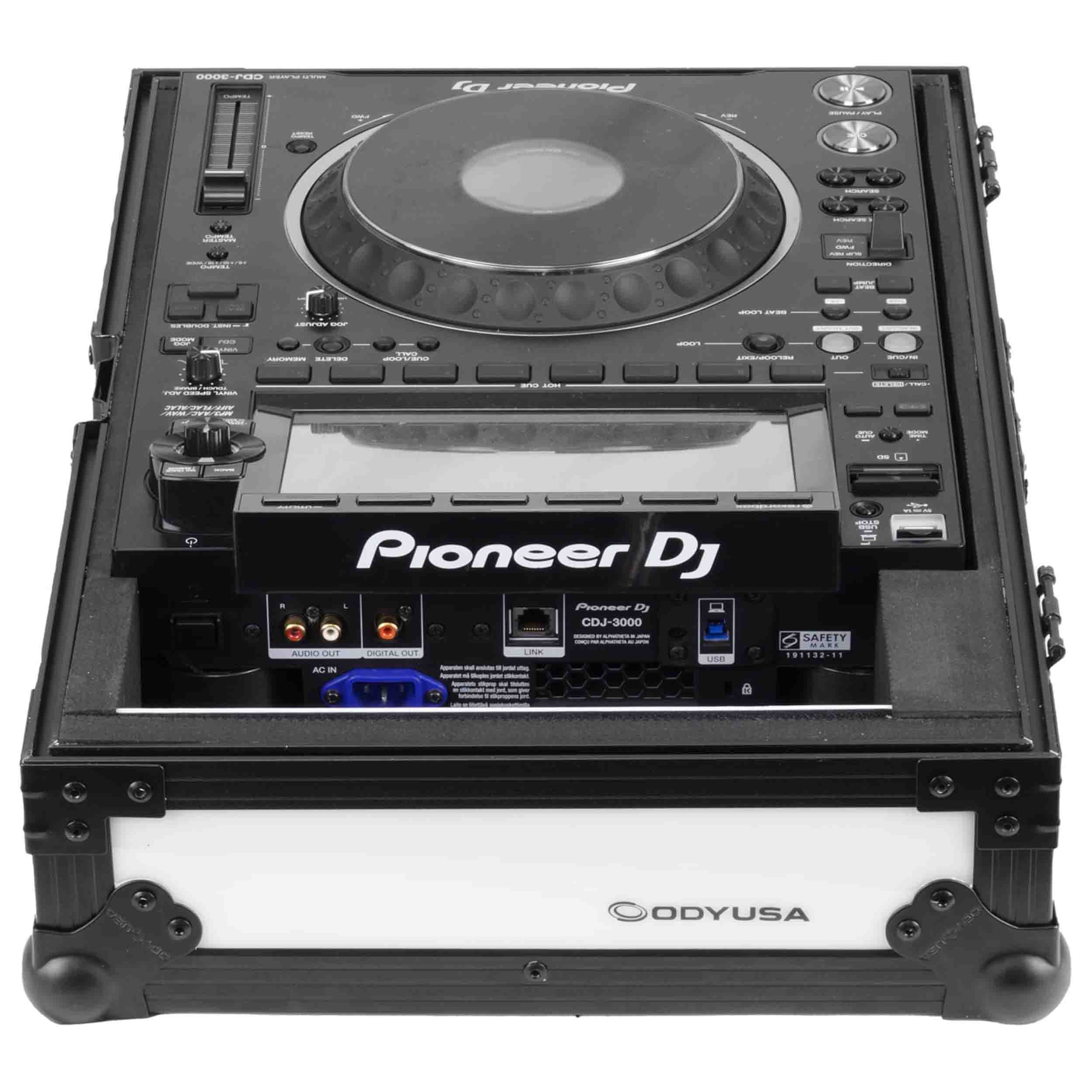Odyssey FFXCDJ3000BL, Flight FX Case for LED Black Label Pioneer DJ CDJ-3000 Multi Player by Odyssey