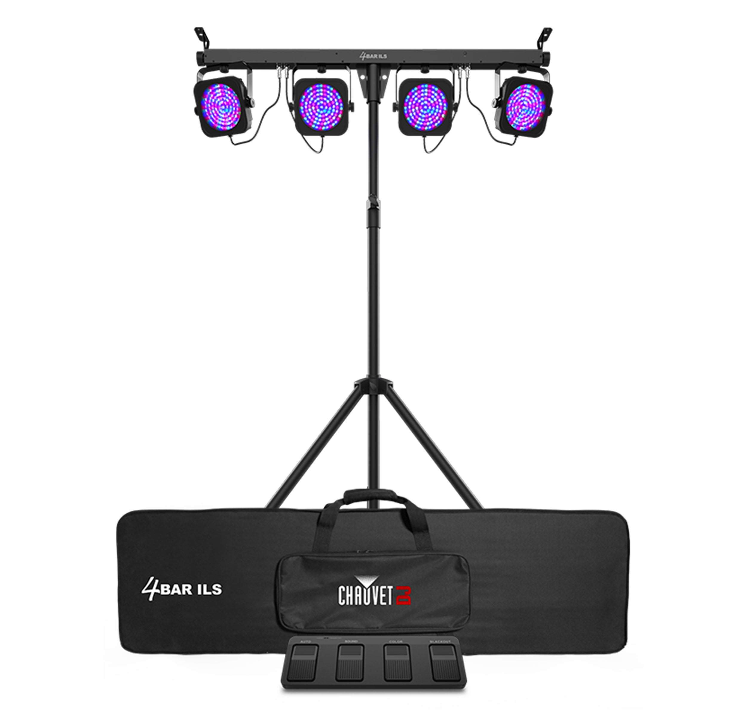 Chauvet DJ 4BAR ILS, All-in-One RGB 4-Par Wash Light System by Chauvet DJ
