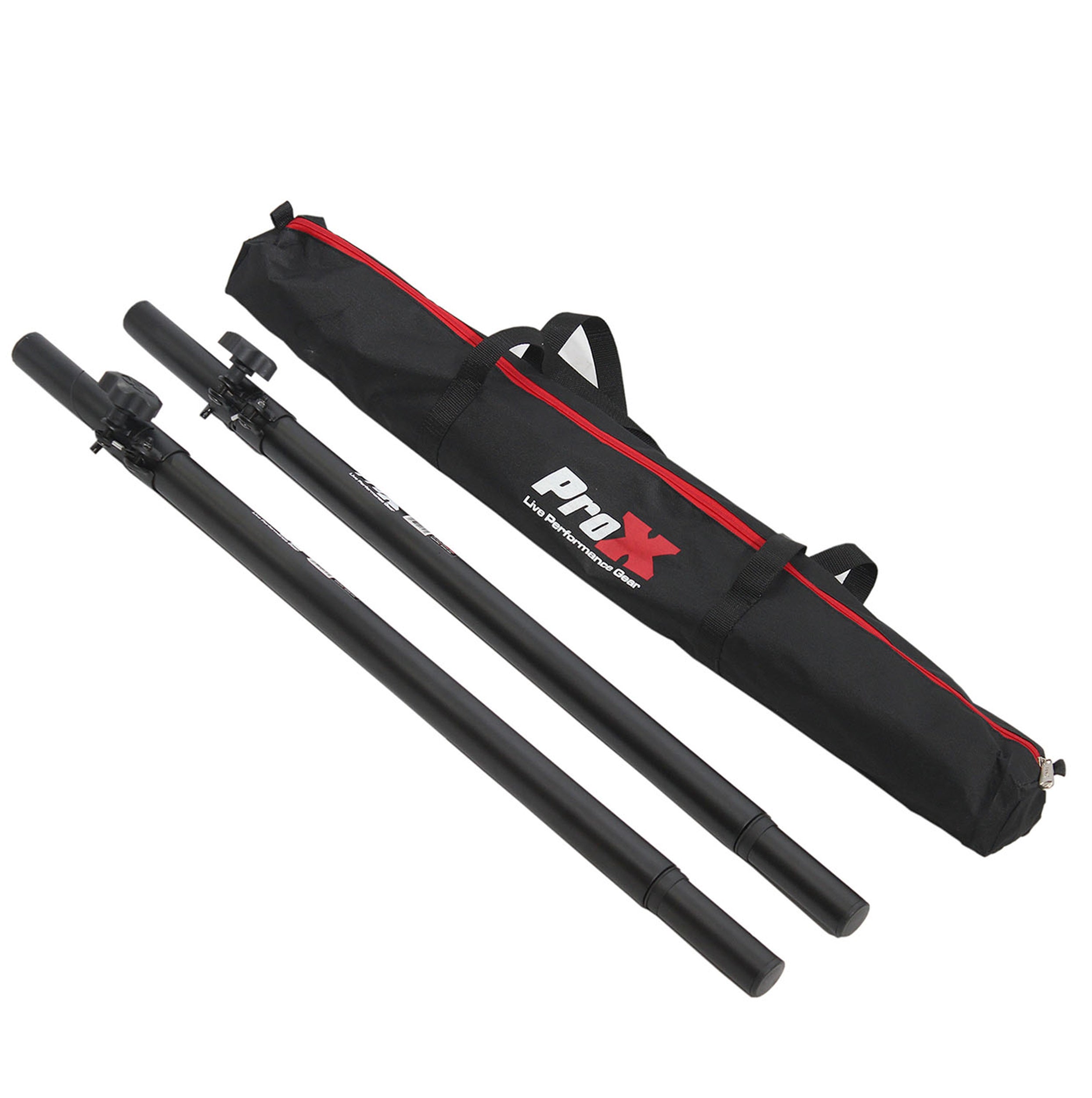 ProX X-SPAM20X2 PKG, Set of 2, 20mm Threaded Deluxe Subwoofer Pole Mount with 1 3/8 I Inch Adapter by ProX Cases