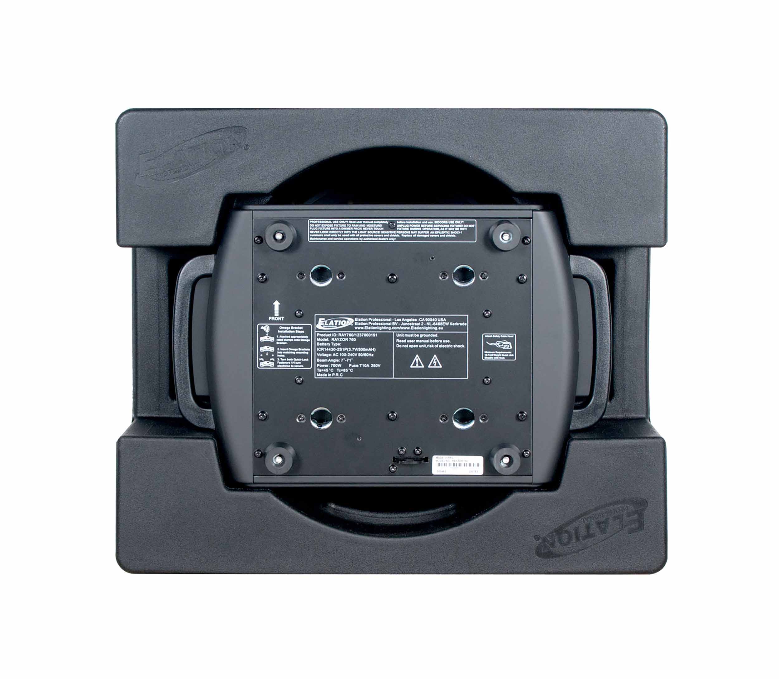 Elation RAYZOR 760, 7x 60-Watt RGBW LED Wash Fixture with SparkLED Effect by Elation