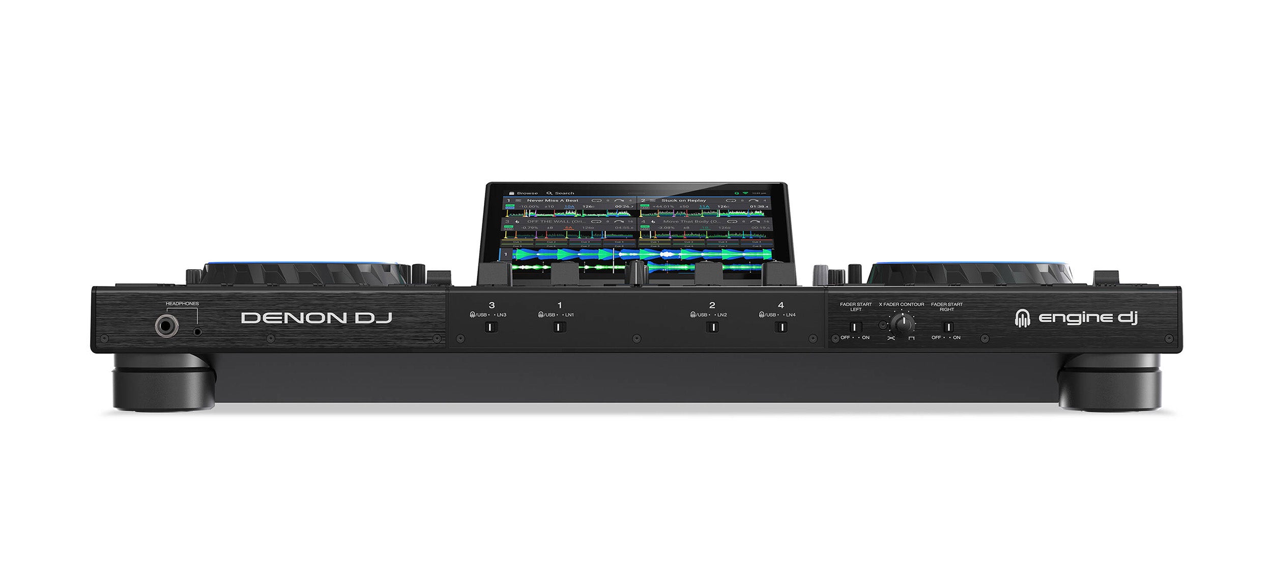 Denon DJ Prime4+, 4-Deck Standalone DJ System with 10-inch Touchscreen by Denon DJ