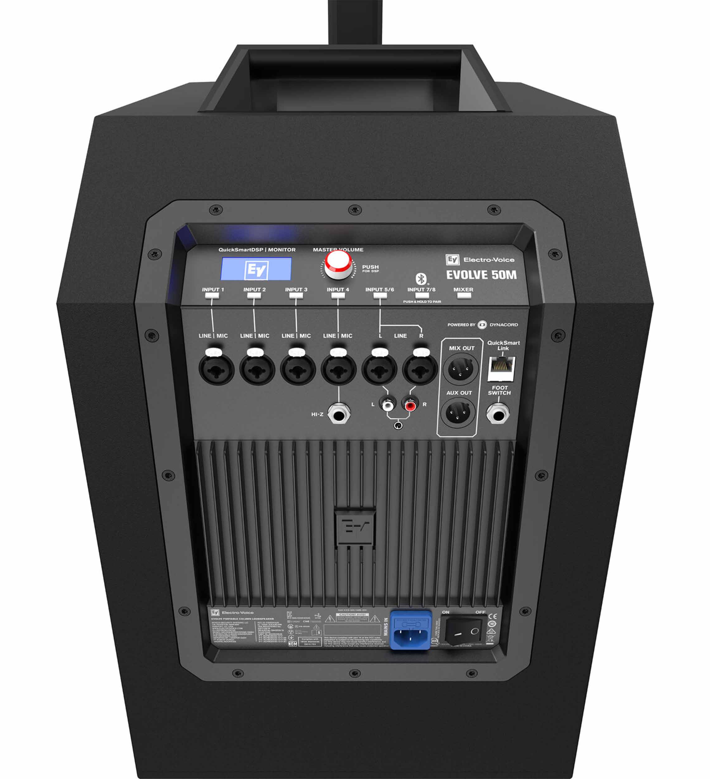 Electro-Voice EVOLVE50M-SB-US Subwoofer with Mixer In Black (Subwoofer Only) by Electro-Voice