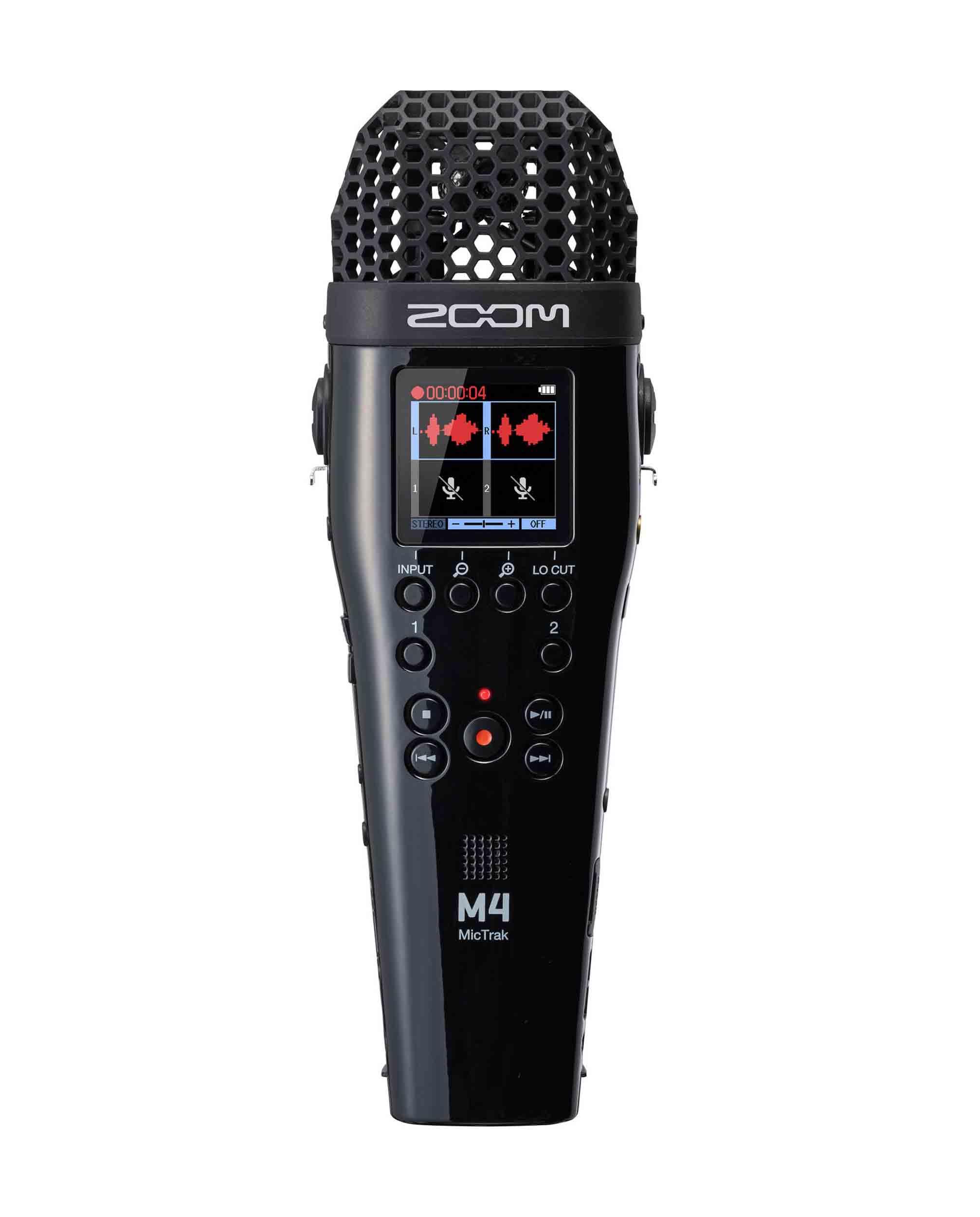 Open Box: Zoom M4 MicTrak, 4 Track Handheld Recorder 32-bit Float with Timecode Generator by Zoom