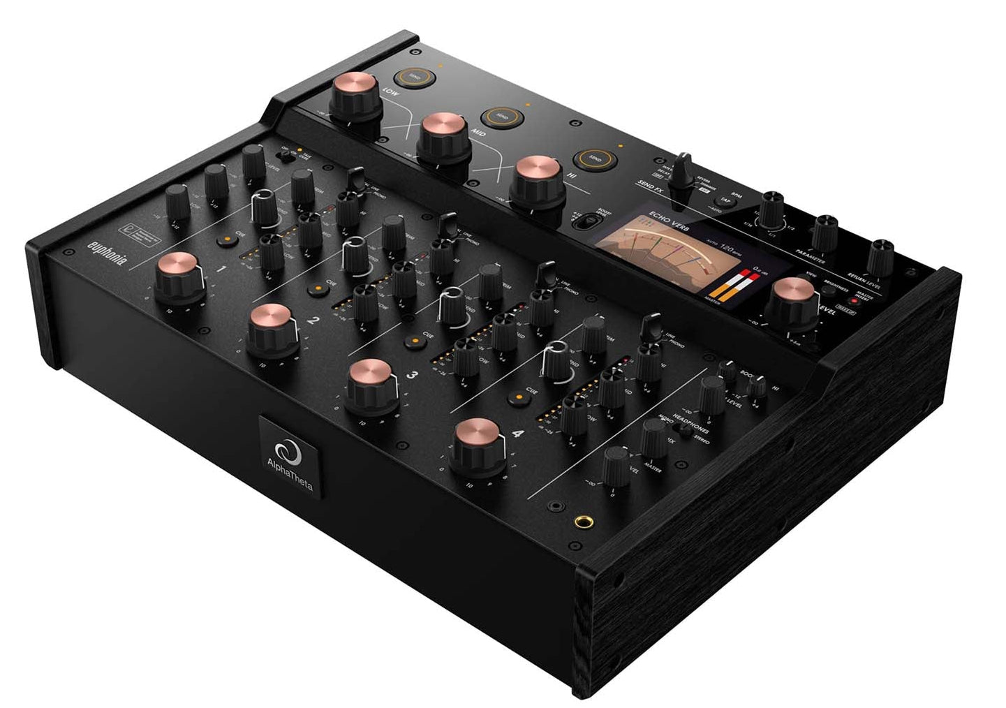 AlphaTheta 4-Channel Pro Rotary Mixer - Euphonia by Alpha Theta