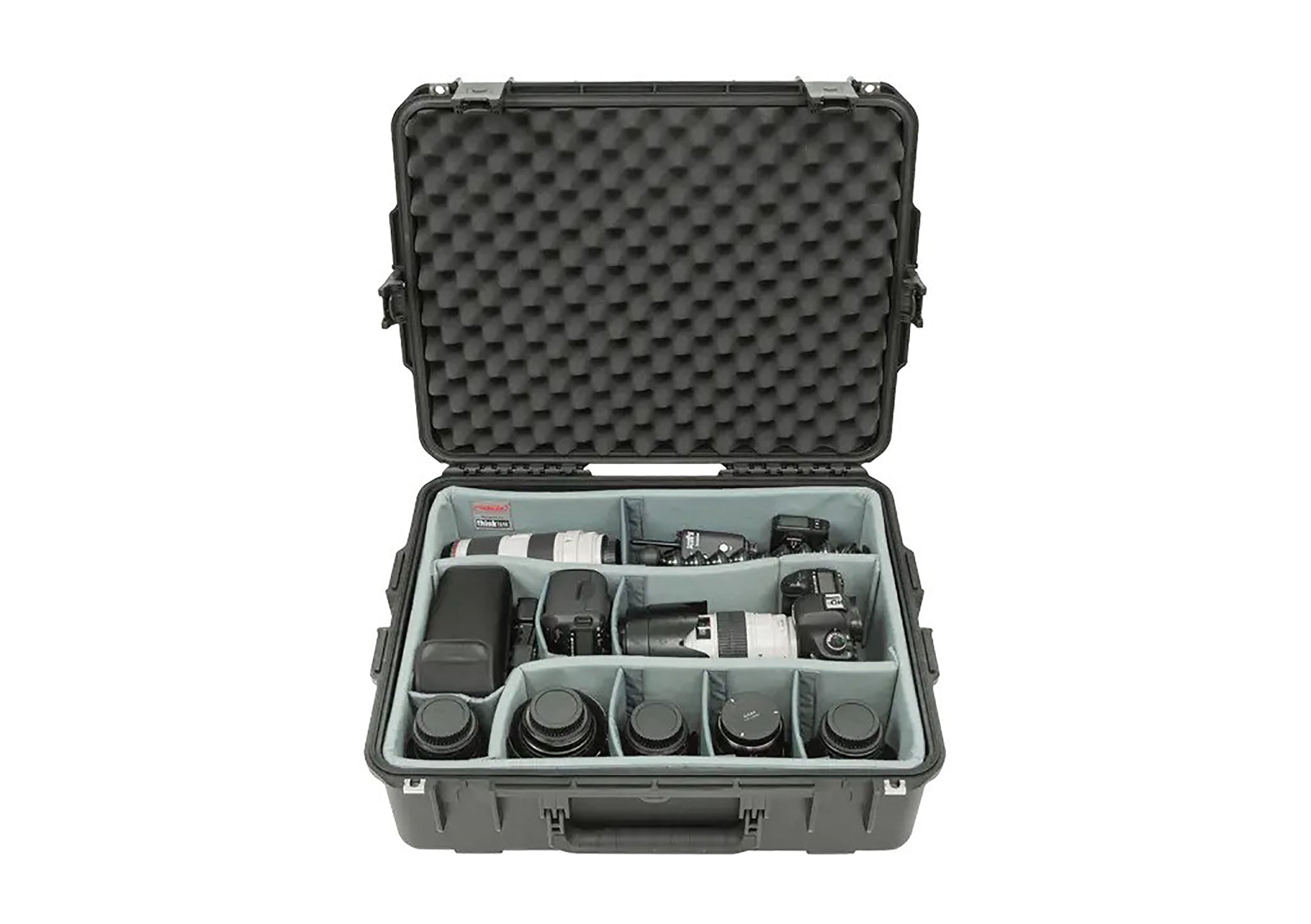 SKB Cases 3i-2217-8DT, iSeries Case with Think Tank Photo Dividers and Lid Organizer - Black by SKB Cases