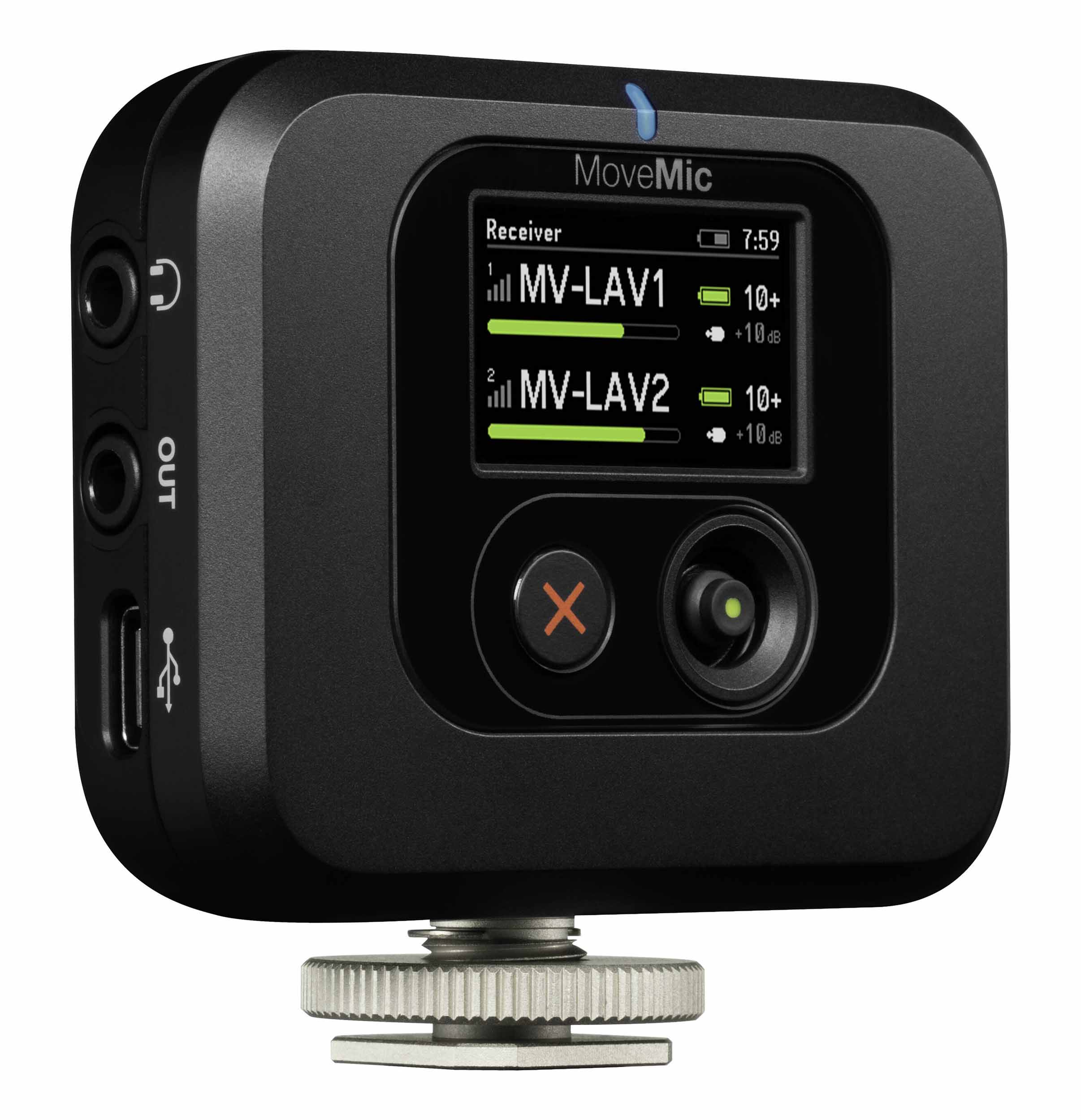 Shure MV-R-Z7, Shoe Mountable Camera Plug in Receiver by Shure