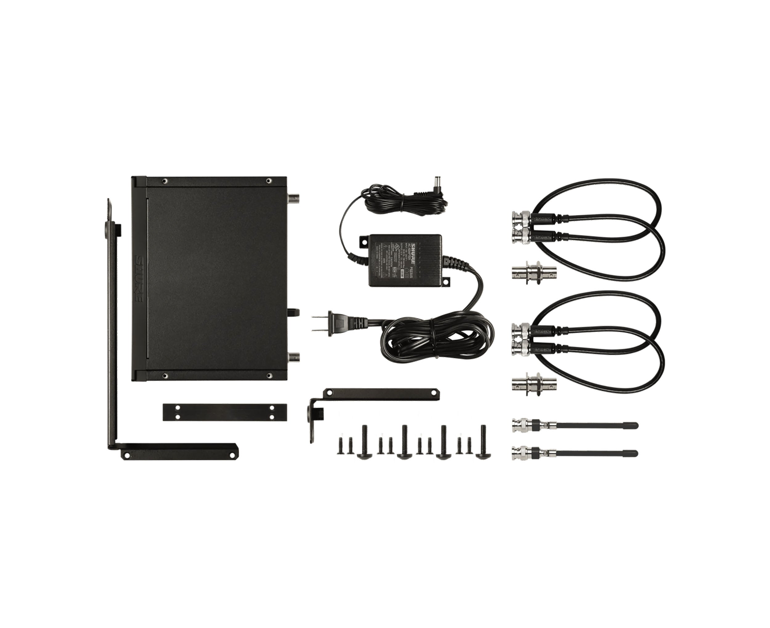 Shure BLX14R/B98 Wireless Rack Mount Instrument System with Beta 98H/C Clip on Gooseneck Microphone by Shure