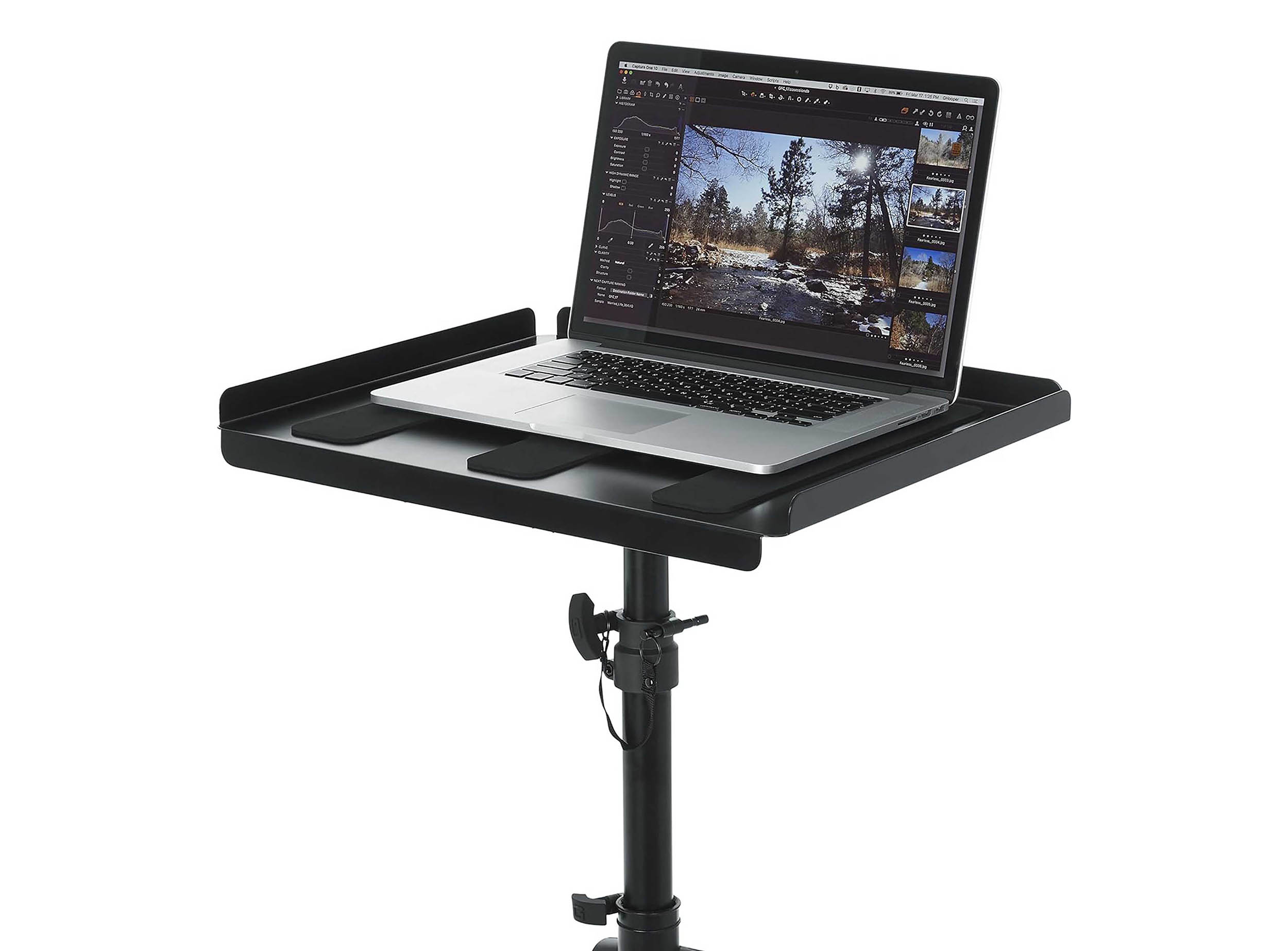 Gator GFWUTLMEDIATRAY1 Compact Adjustable Media Tray Stand by Gator Cases