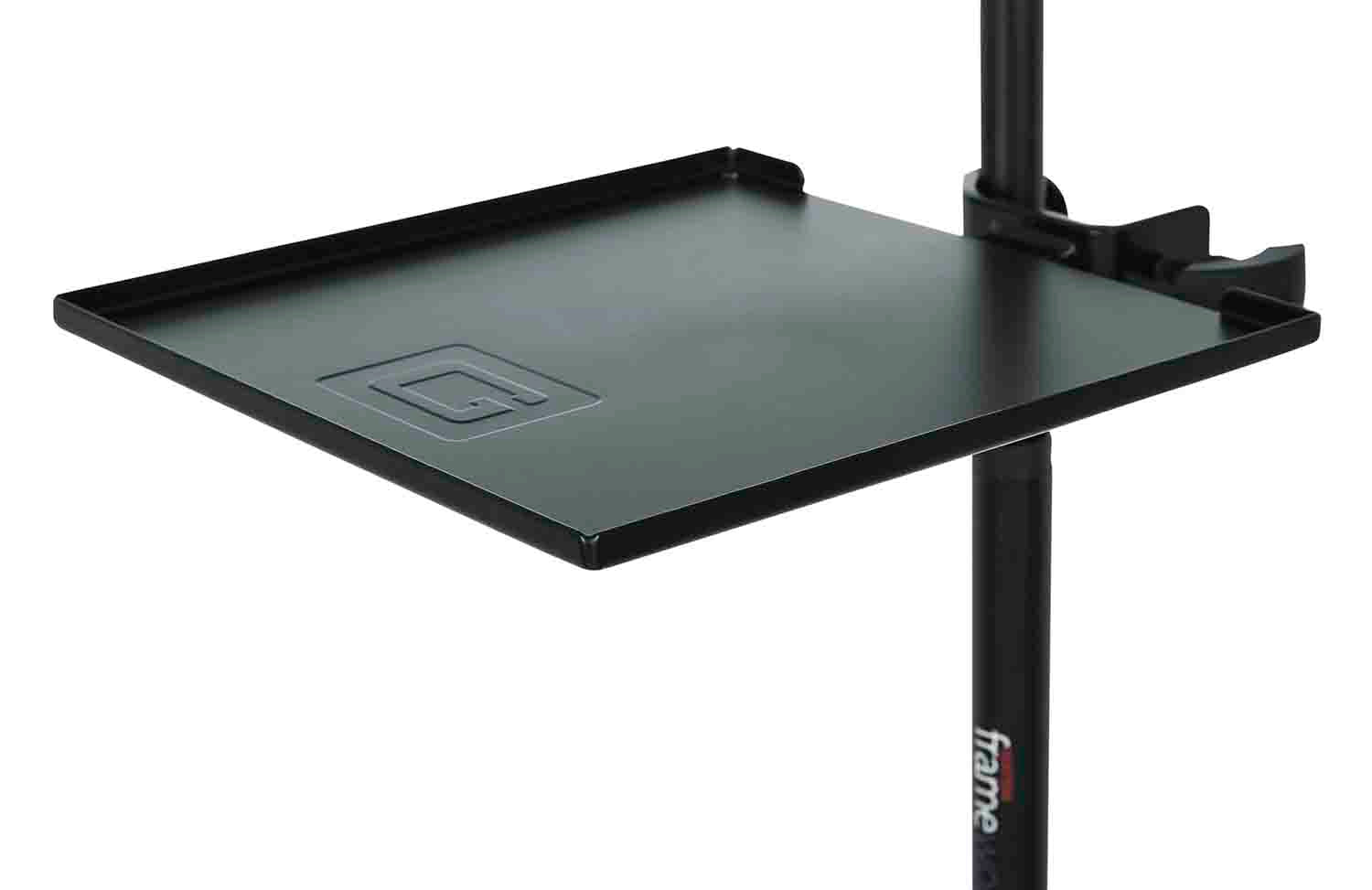 Gator GFW-SHELF0909 Microphone Stand with Accessory Shelf by Gator Cases