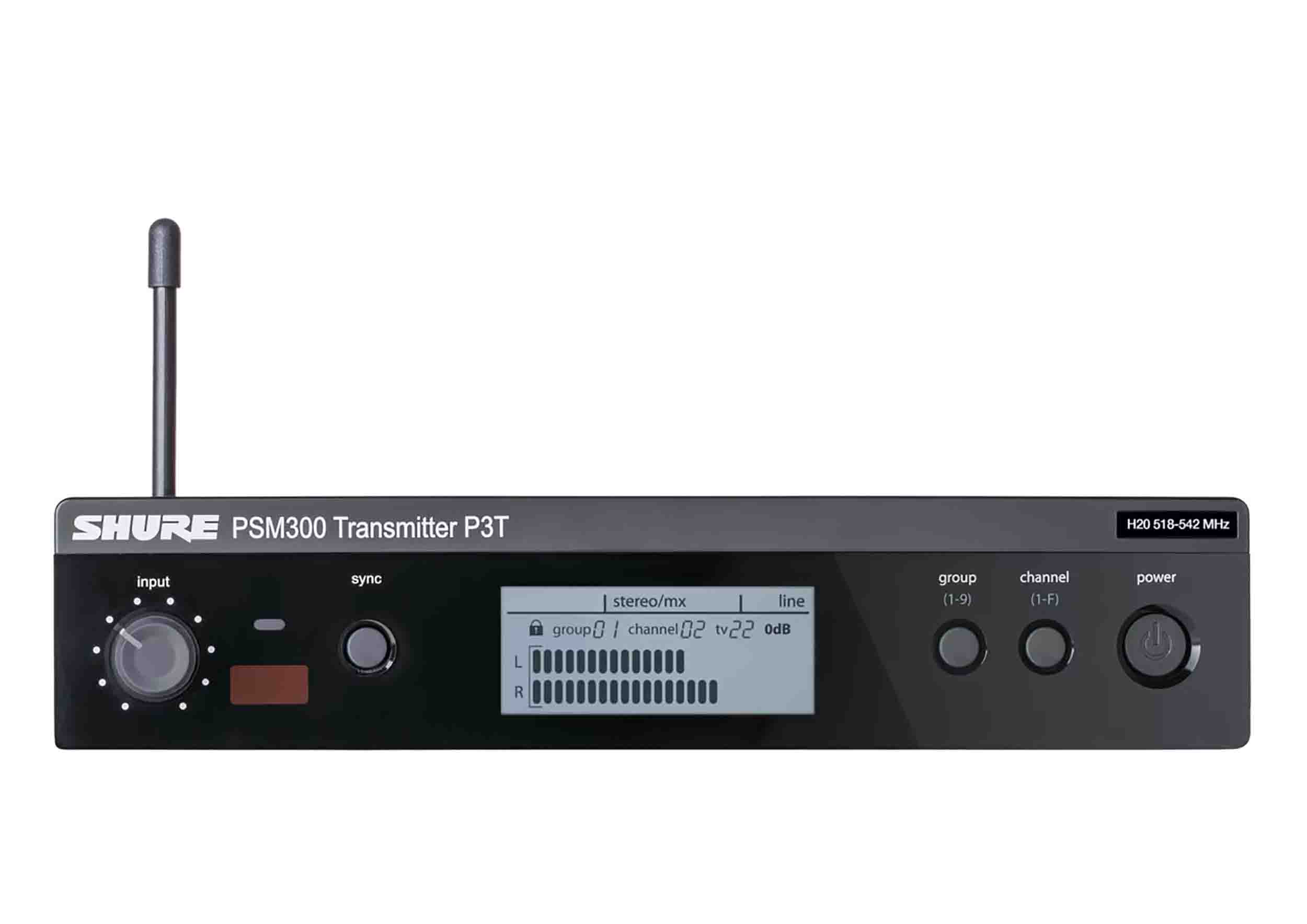 Shure P3T Wireless Transmitter for PSM300 - Hollywood DJ