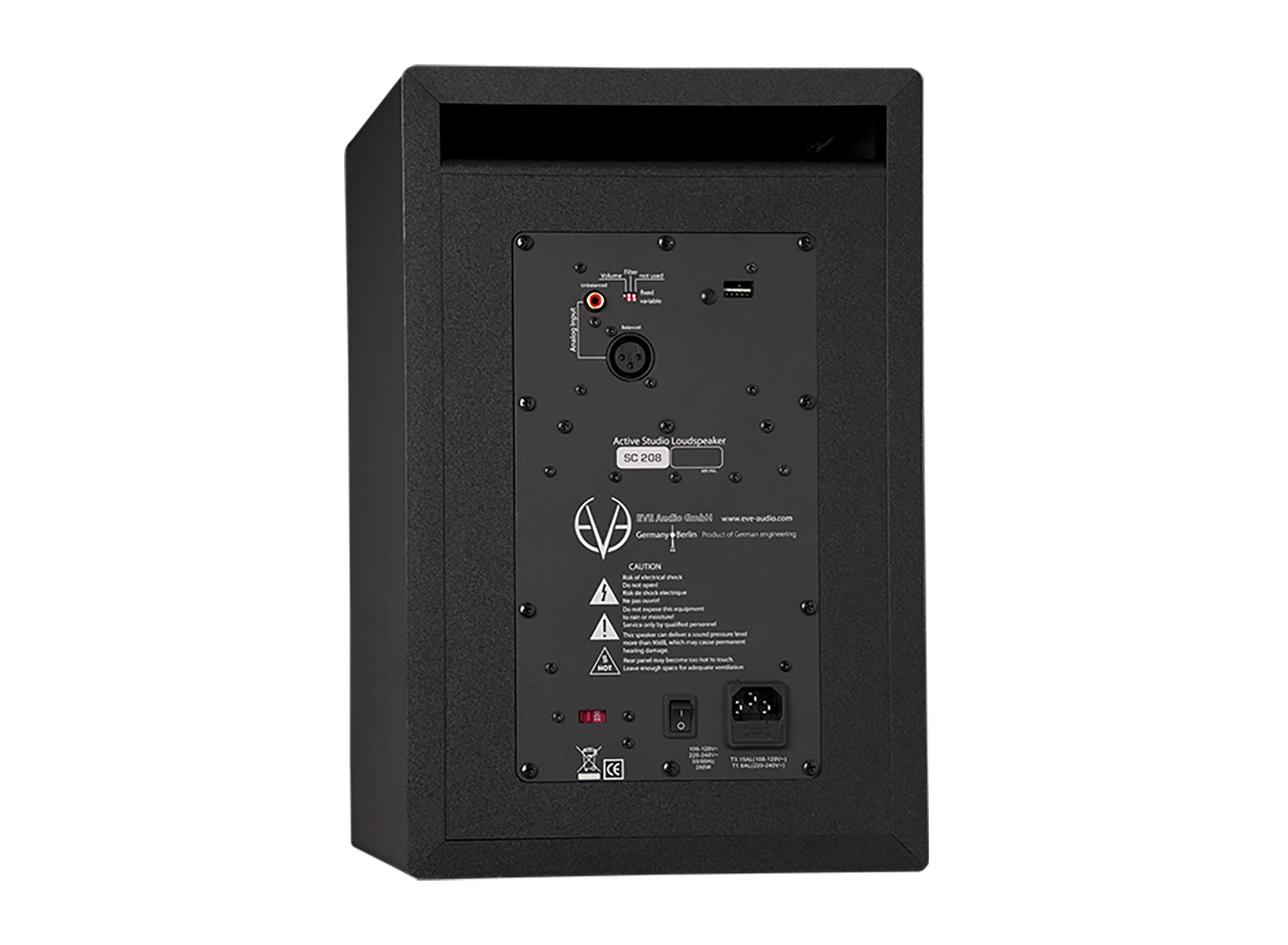 Eve Audio SC208, 2-Way Active Studio Monitor - 8 Inch by EVE Audio