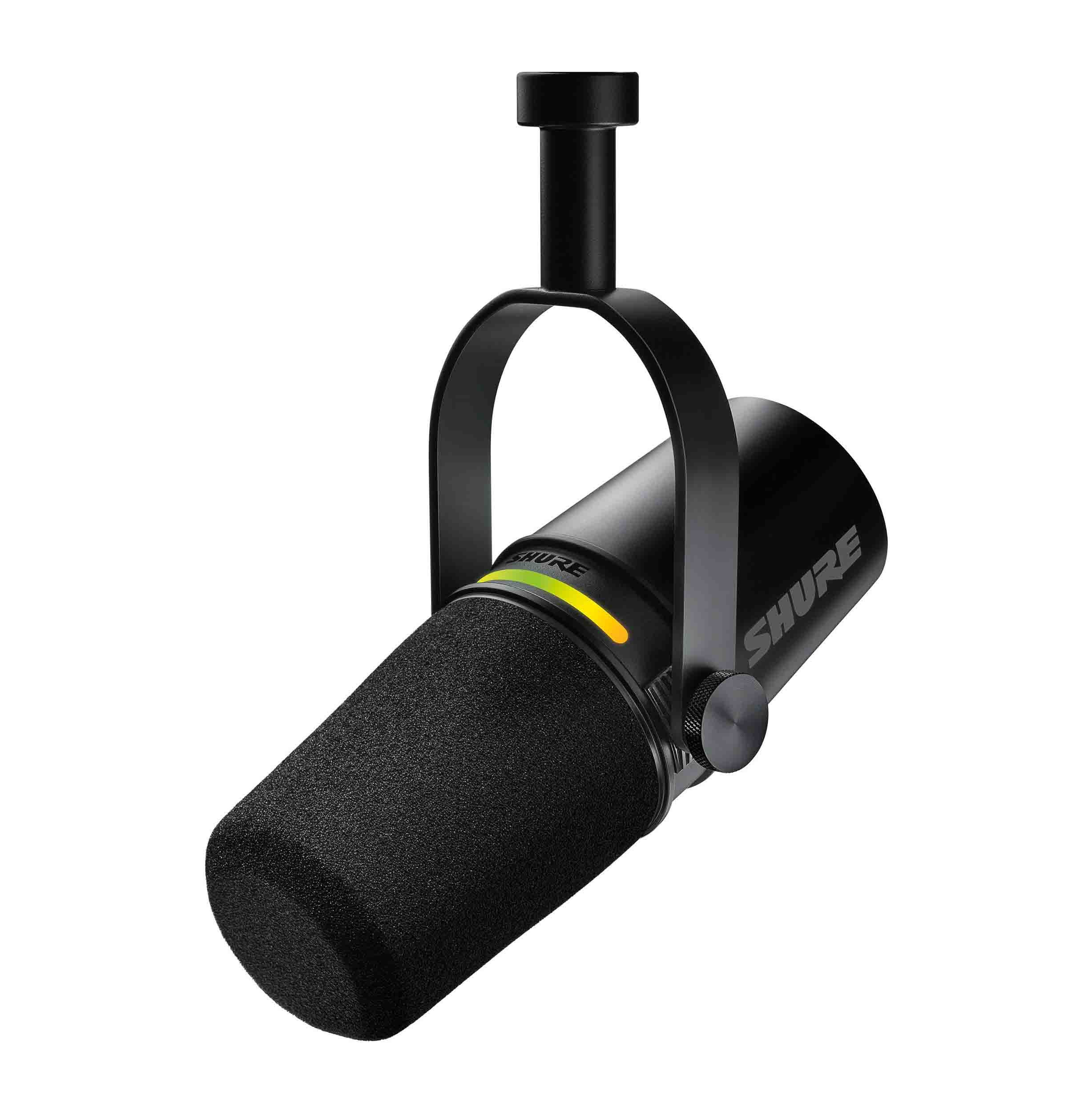 Shure MV7+-K Hybrid Podcast Microphone - Black by Shure