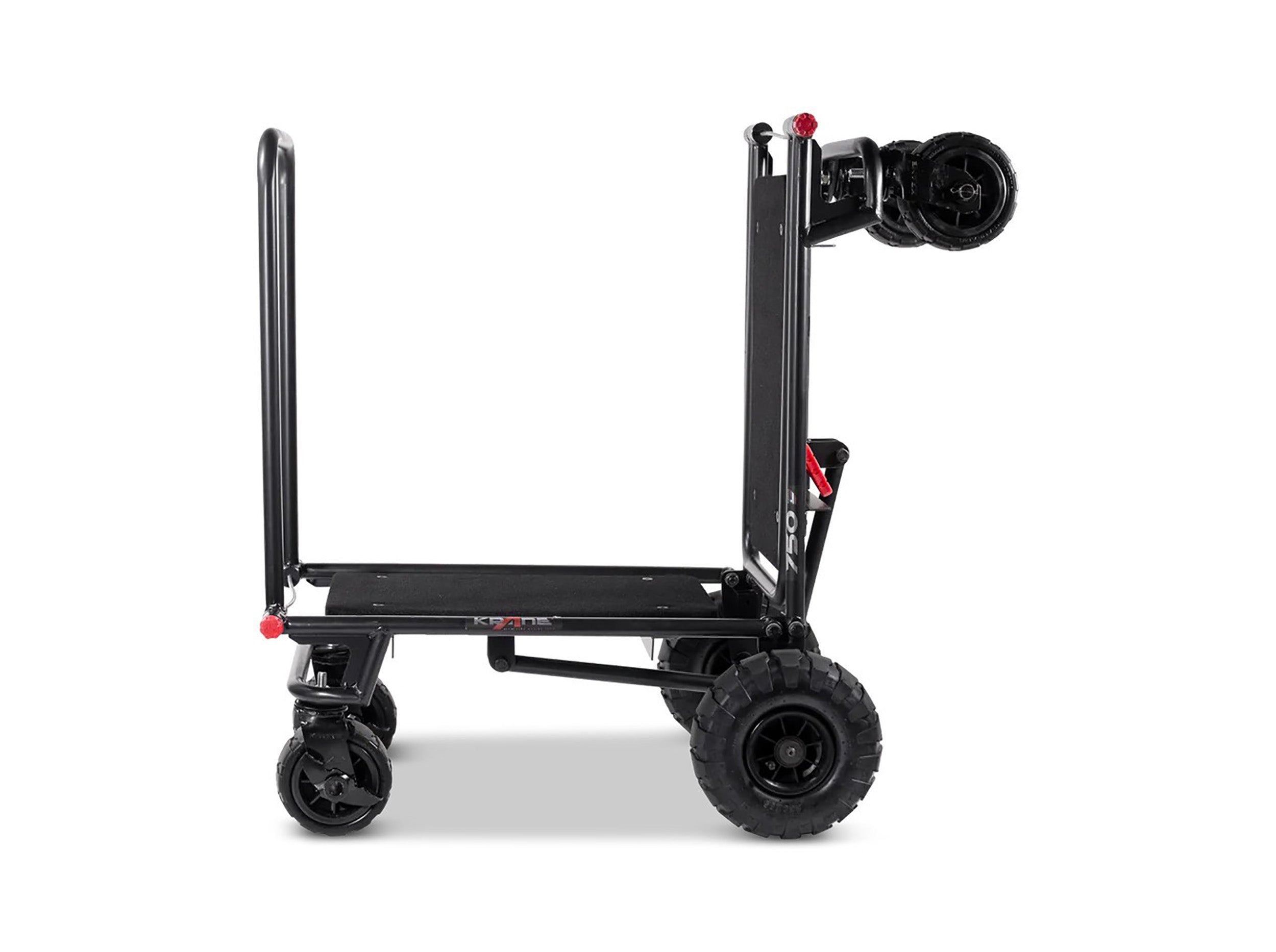 Krane AMG750-AT ALL-TERRAIN Heavy Duty Equipment Cart - Multi-Mode Folding Longbed with 750 lb Capacity by Krane AMG