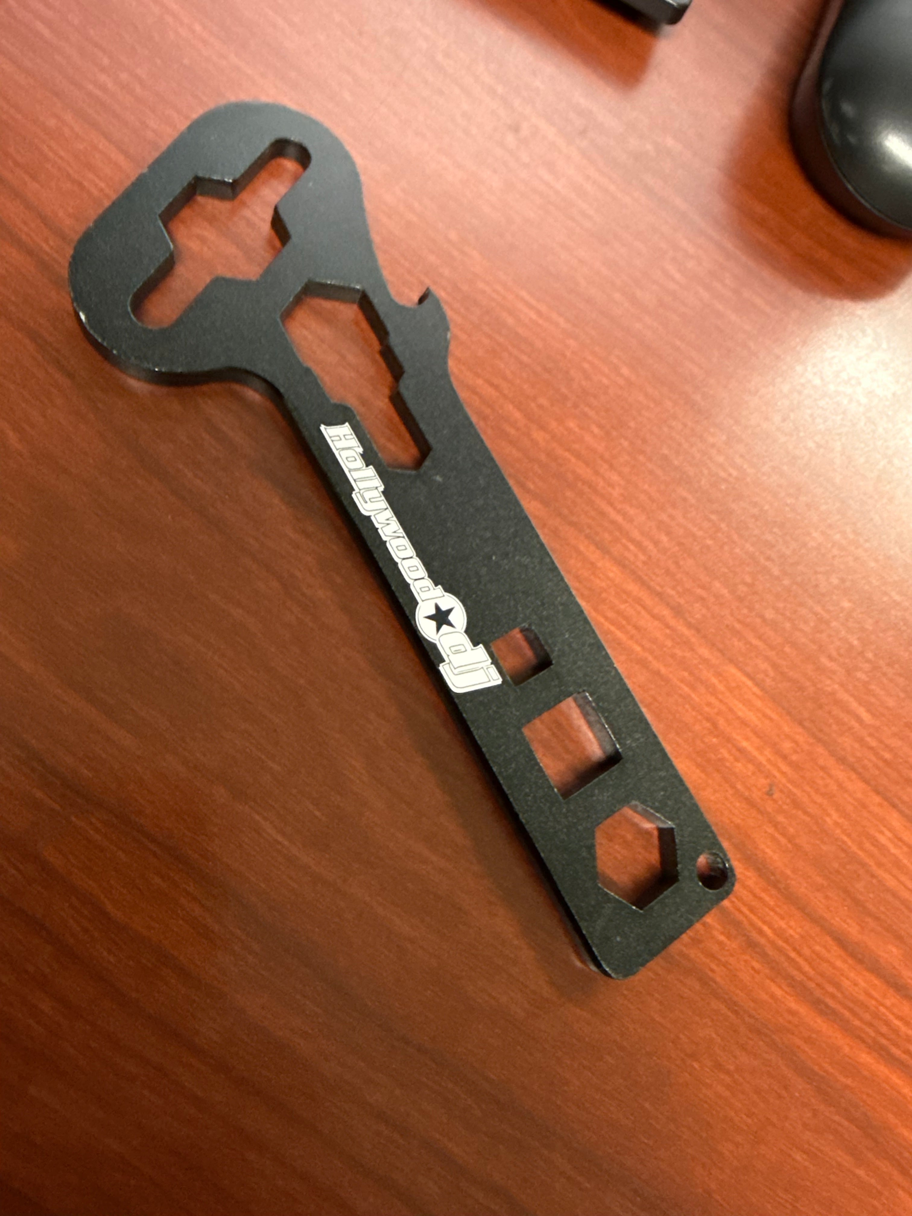 Show Solutions Hollywood DJ Branded Pro “Chango” Monkey Wrench In Black by Show Solutions