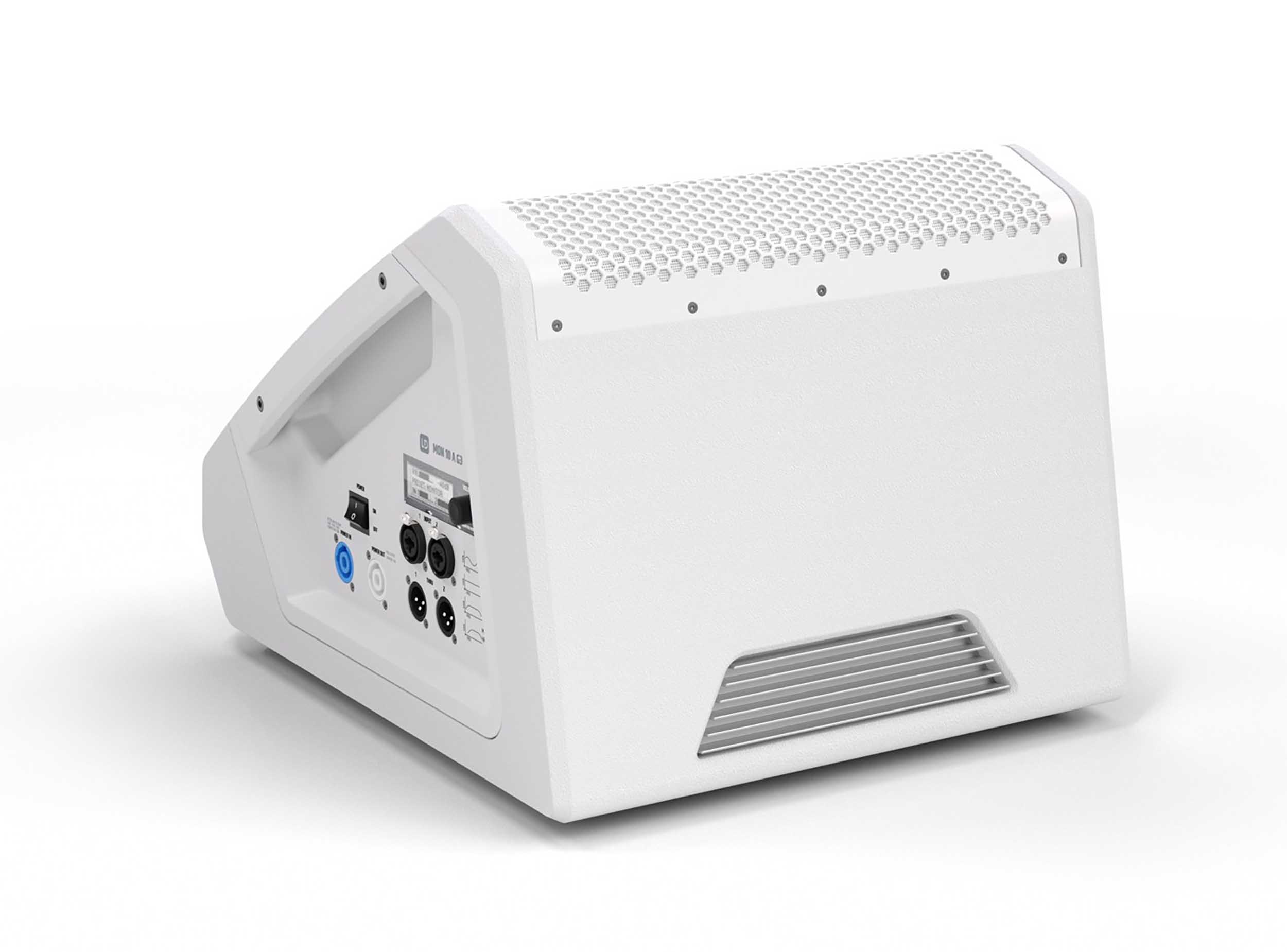 LD System LDS-MON12AG3W, 12" Powered Coaxial Stage Monitor - White by LD Systems