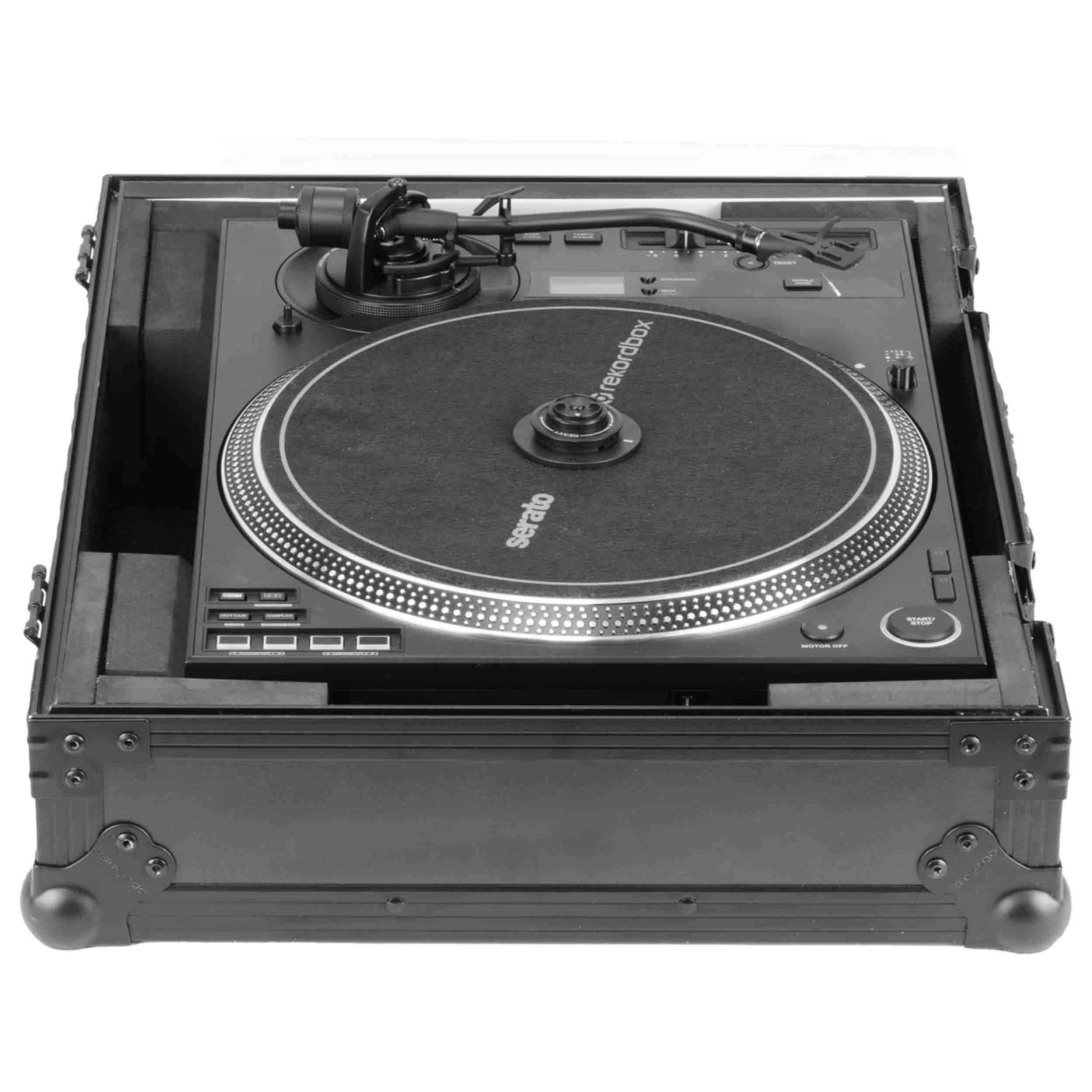 Odyssey FFXCRSS121200BL,Turntable Flight FX Case for LED Black Label Pioneer DJ PLX-CRSS12 and Technics 1200 by Odyssey