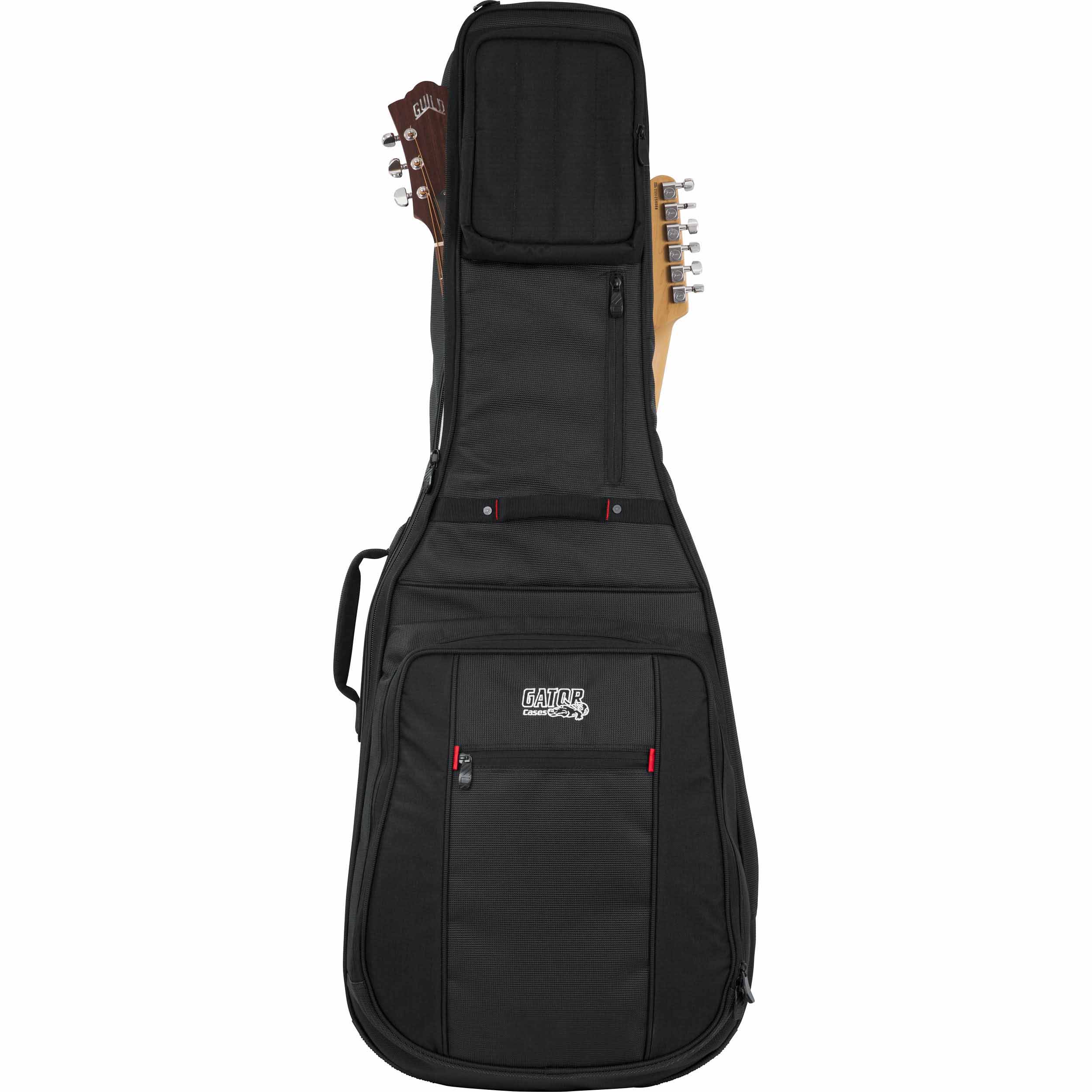 Gator Cases G-PG-ACOUELECT Pro-Go Series Double Guitar Bag for Acoustic and Electric Guitar by Gator Cases