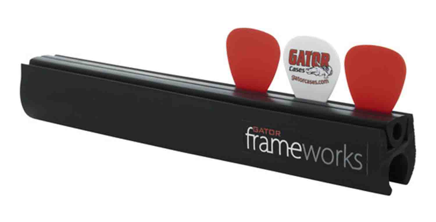 Gator GFW-GTR-PICKCLIP Frameworks Clip-On Guitar Pick and Slide Holder for Microphone Stands by Gator Cases