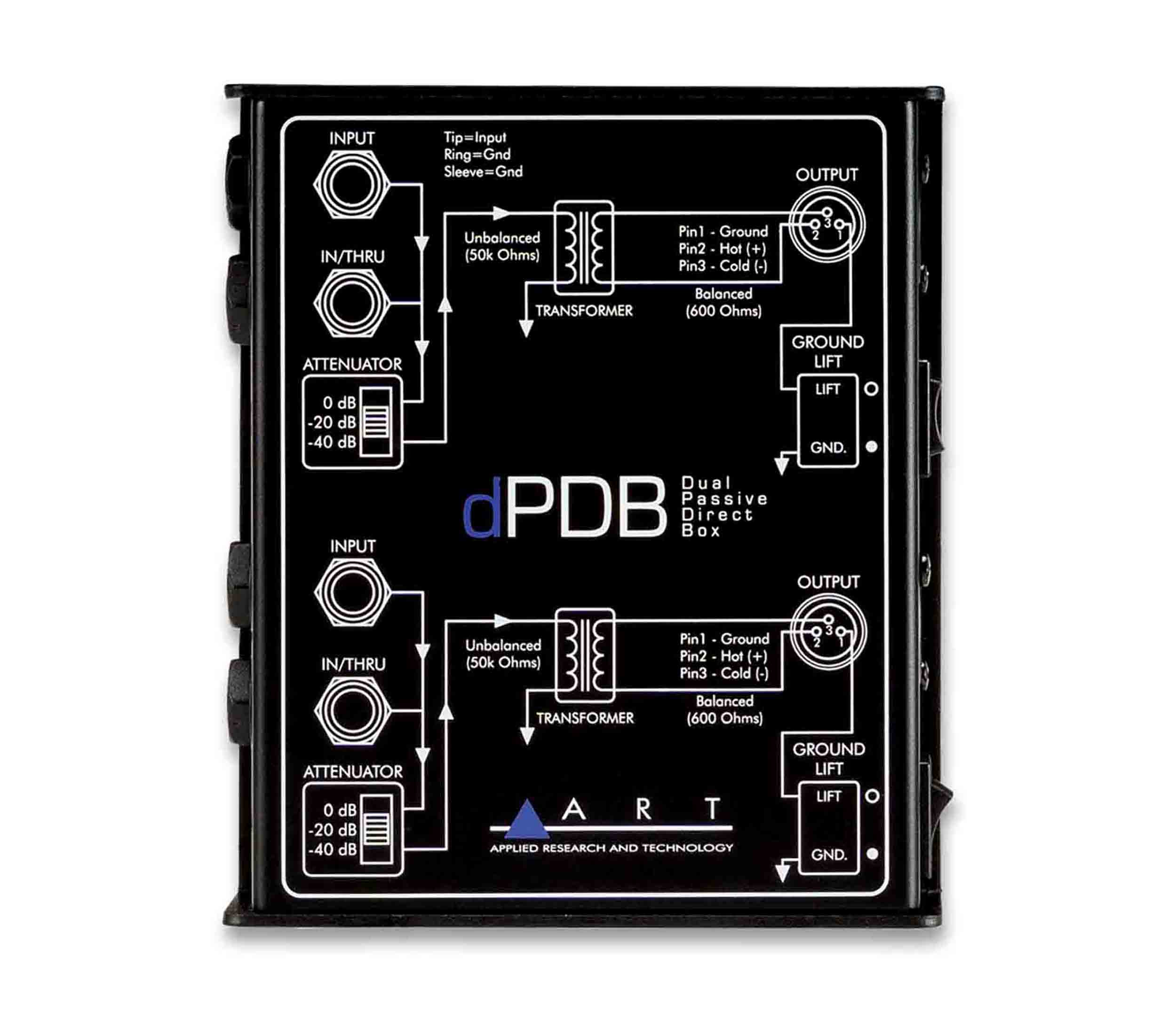 Art dPDB Dual Passive Direct Box by ART