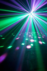 ADJ Stinger II, 3-in-1 LED Moonflower, Laser & Strobe Light Effect Fixture by ADJ
