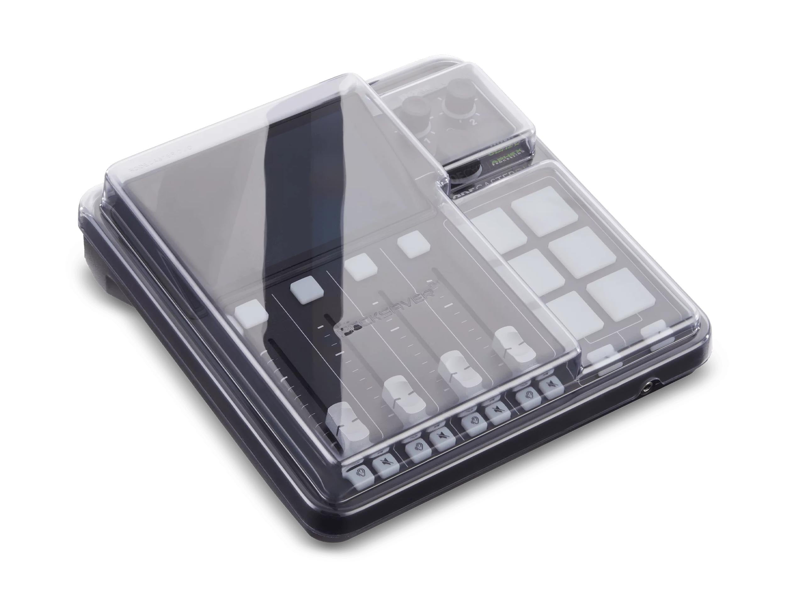 Decksaver DS-PC-RCASTERDUO, Protection Cover for RODECASTER DUO Audio Production Studio by DECKSAVER