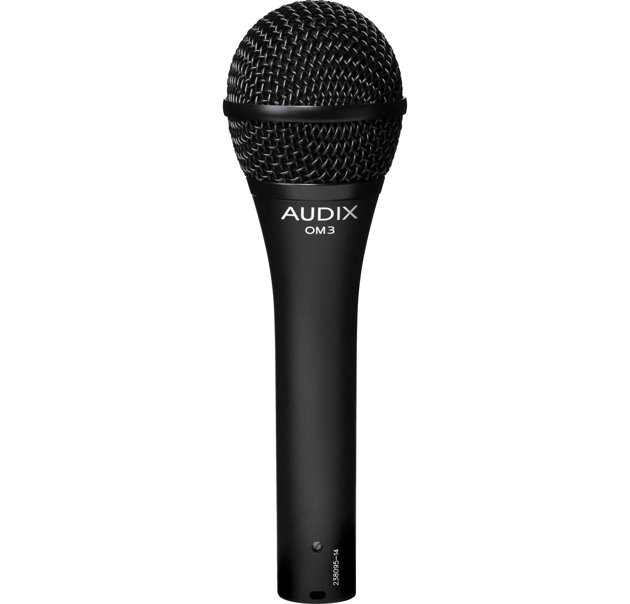 Audix OM3 Handheld Hypercardioid Dynamic Microphone by Audix