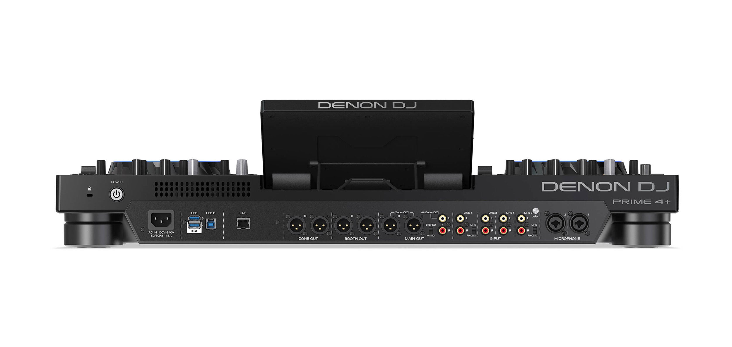 Denon DJ Prime4+, 4-Deck Standalone DJ System with 10-inch Touchscreen by Denon DJ