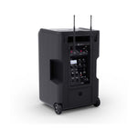 LD System ANNY 10 HHD 2 B5.1, 10" Portable Battery-Powered Bluetooth PA System with Mixer and 2x Wireless Handheld Microphones by LD Systems