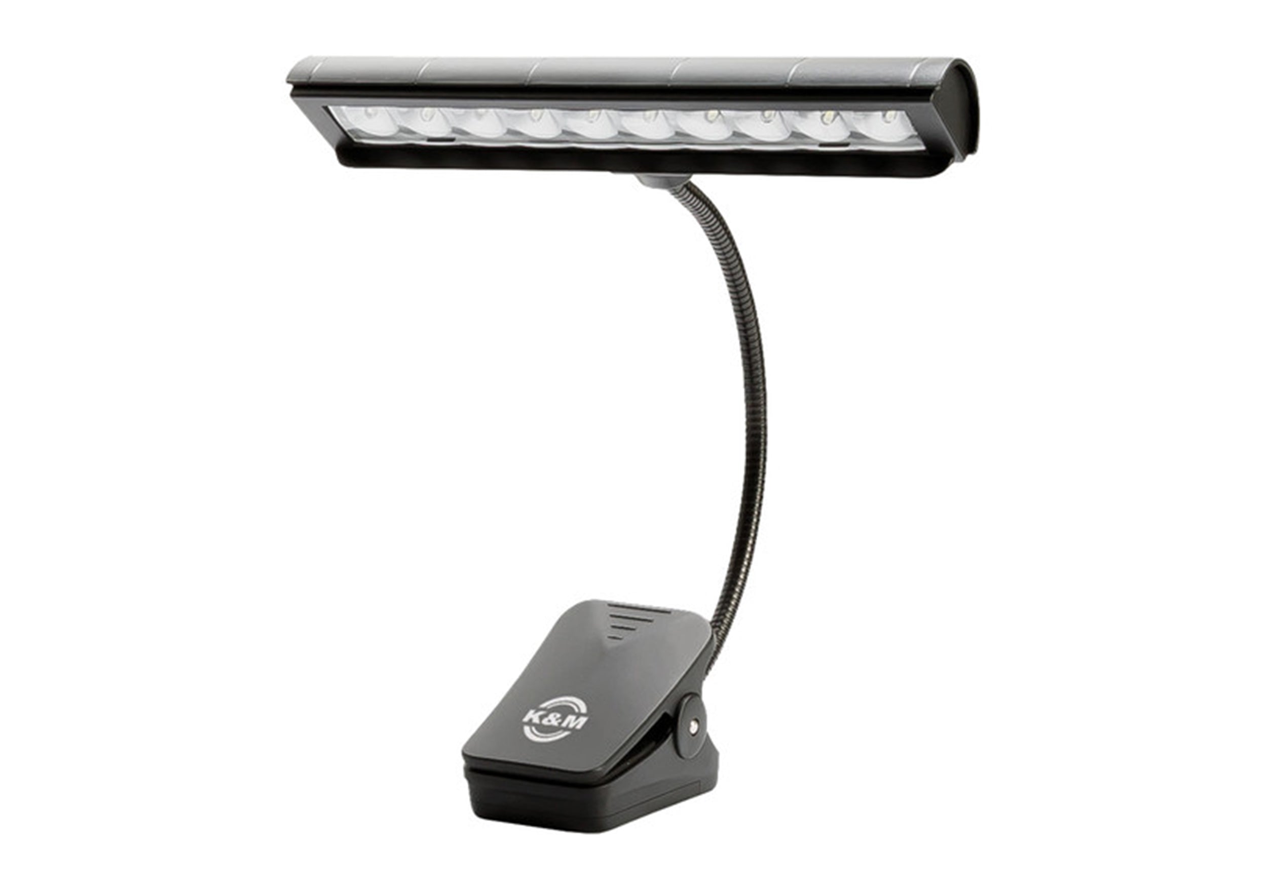 K&M 12287 Orchestra Music Stand Light - Black by K&M
