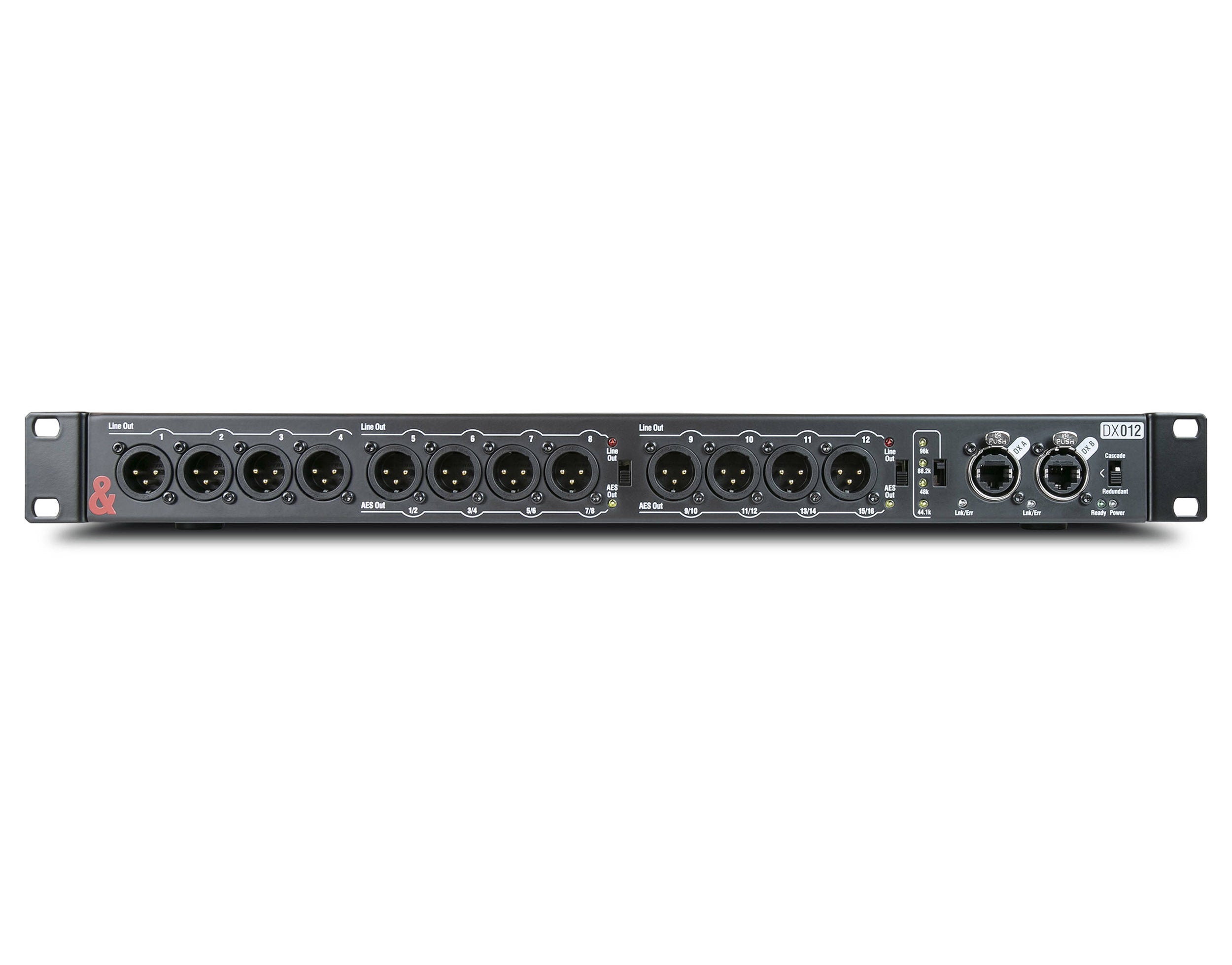 Allen & Heath DX012, 12 XLR Output Analogue or AES Portable DX Expander by ALLEN & HEATH