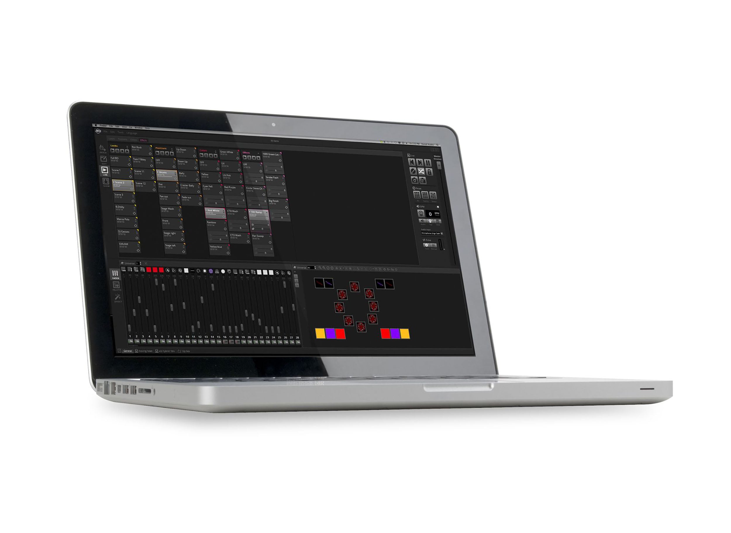 ADJ MYDMX RM, DMX Light Show Storage Device Used to Save Up To 16 Pre-Set Shows. by ADJ