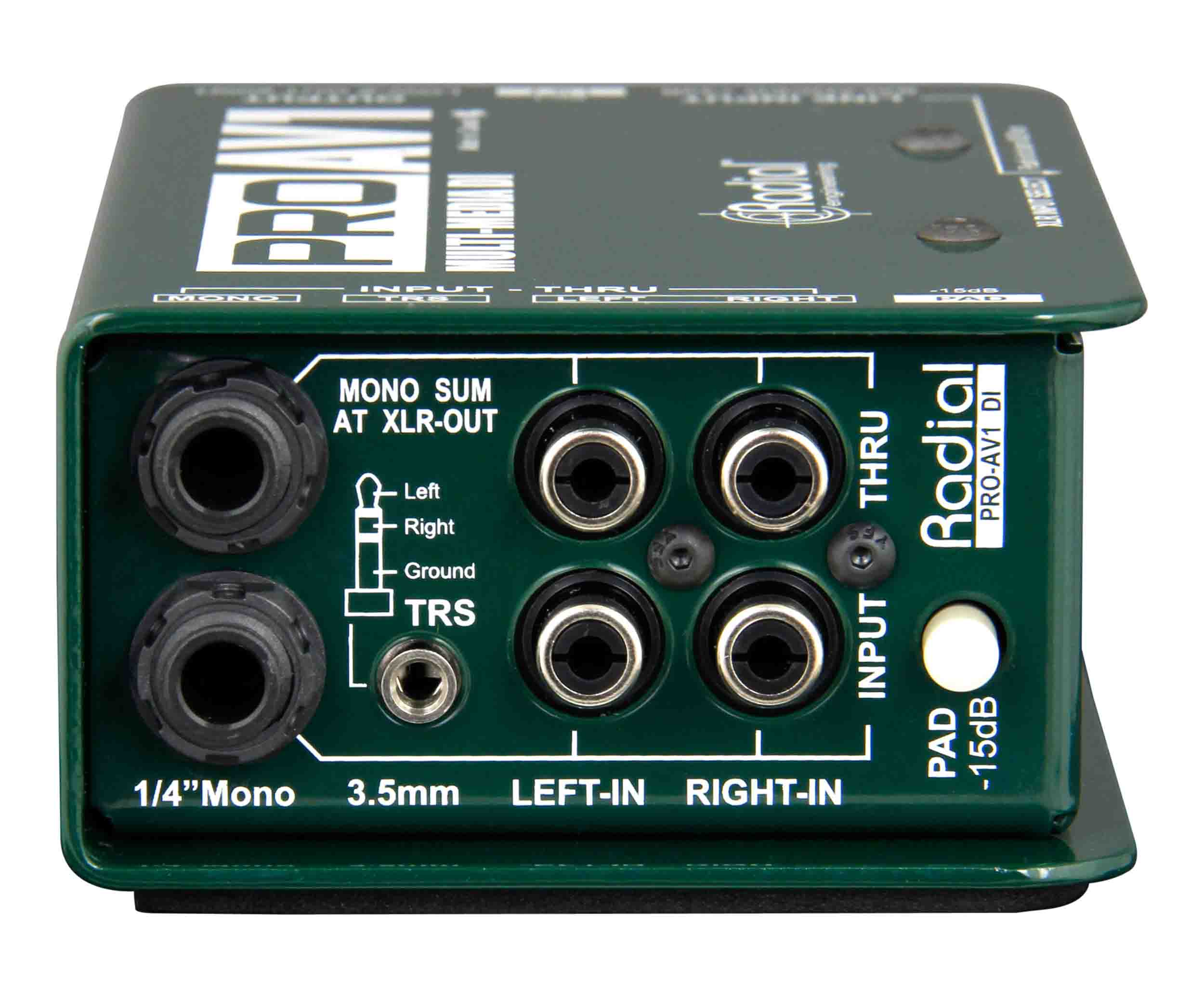 Radial Engineering ProAV1 Passive Multimedia Direct Box by Radial Engineering