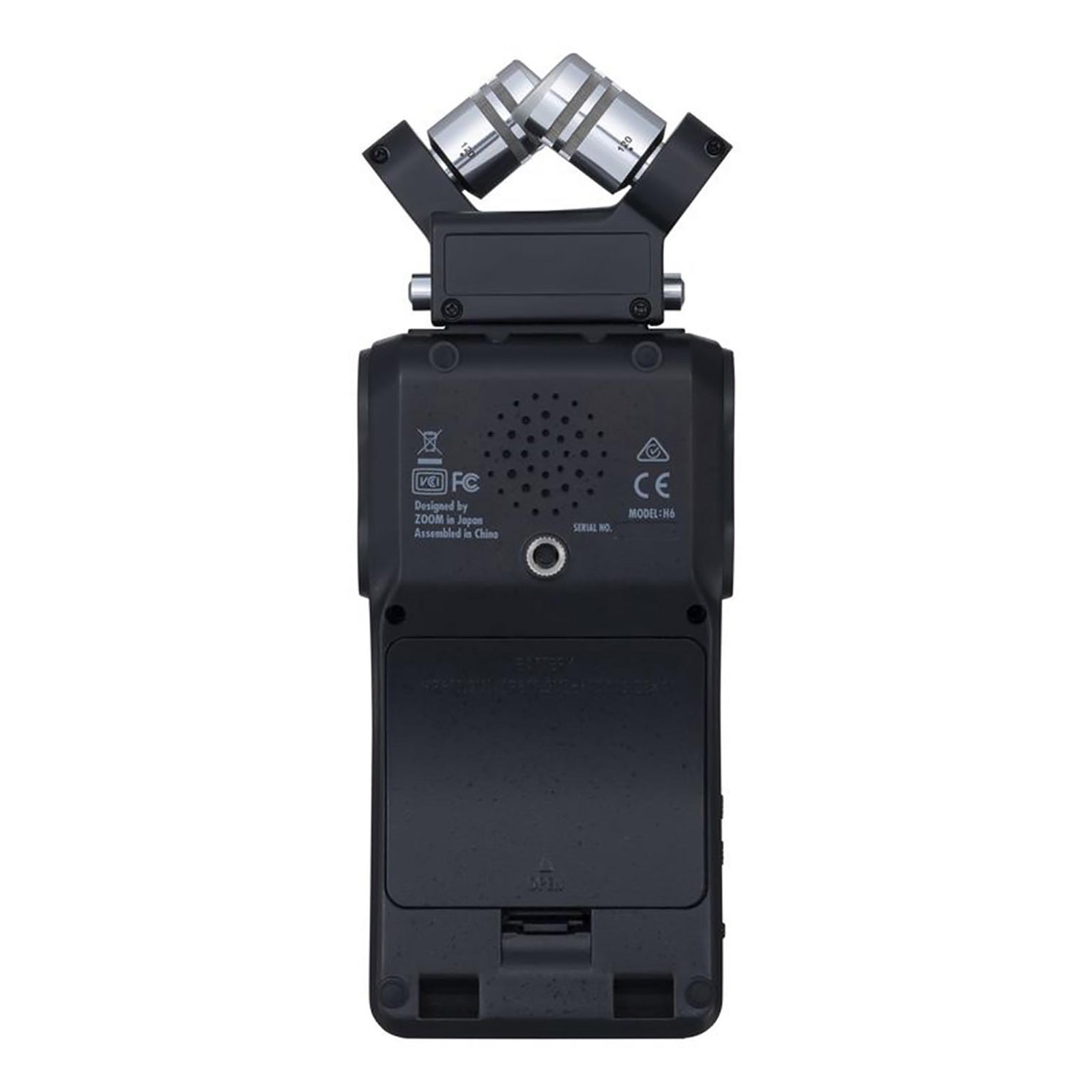 Open Box: ZOOM H6 All Black 6-Track Portable Handy Recorder by Zoom