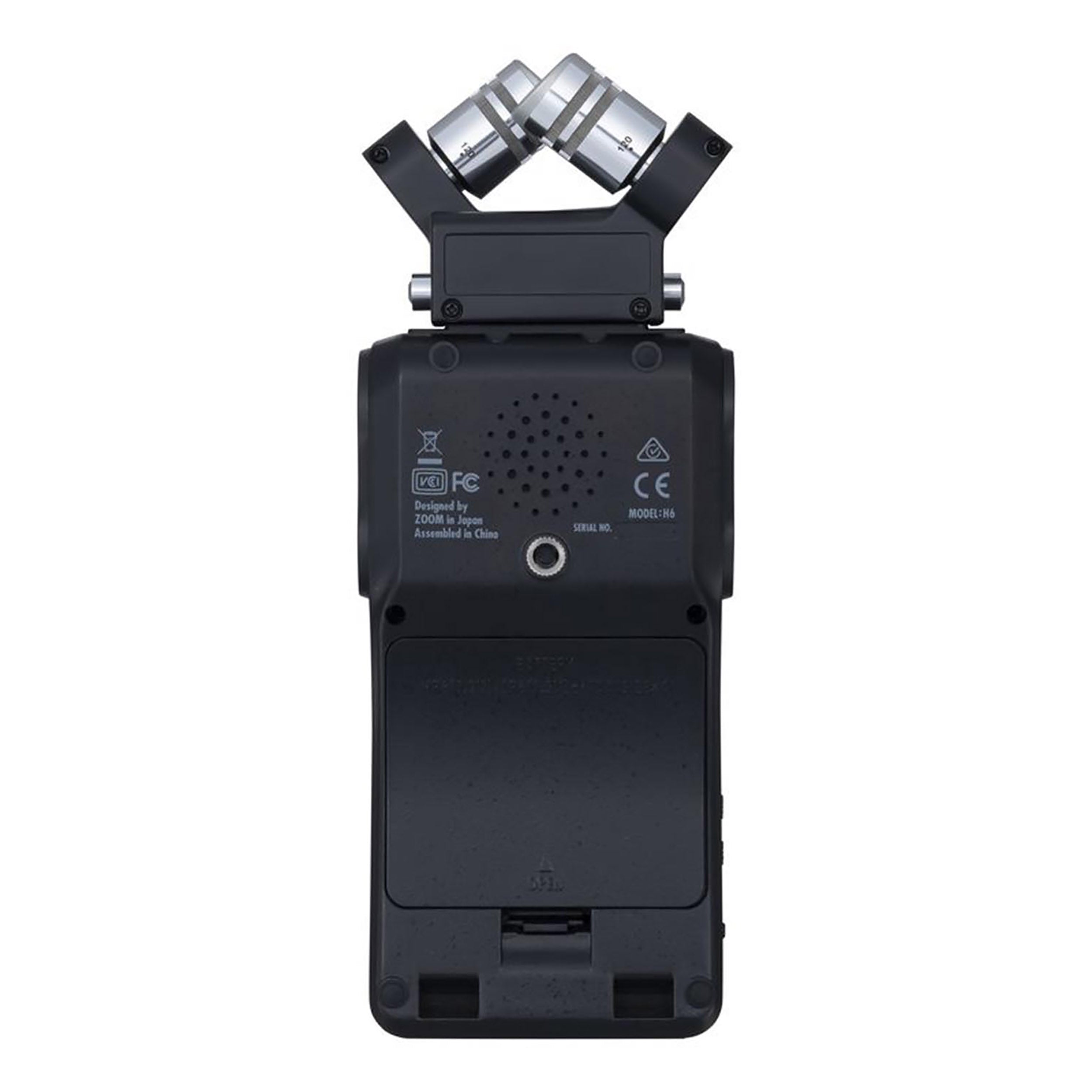 Open Box: ZOOM H6 All Black 6-Track Portable Handy Recorder by Zoom