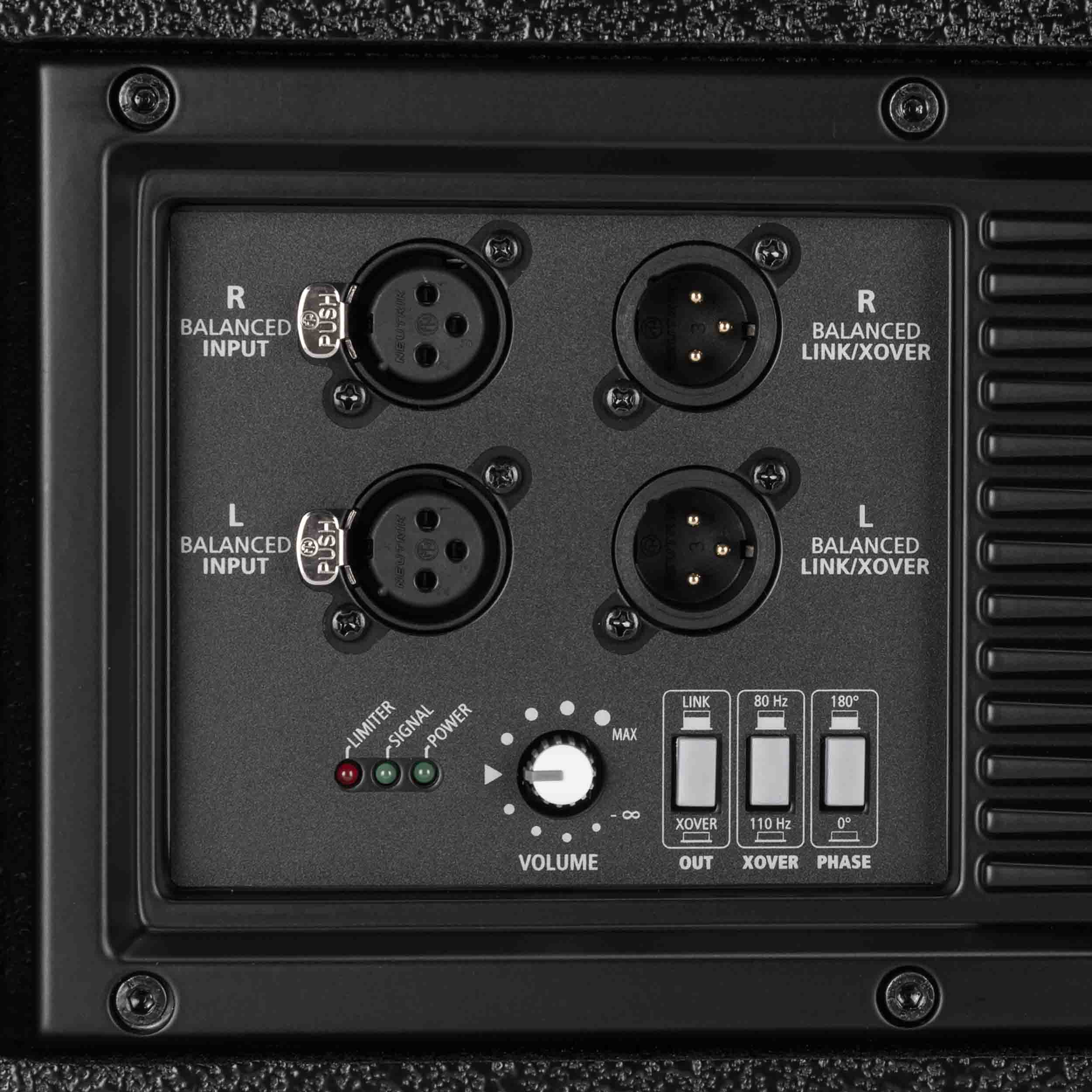 RCF HDL 12-AS, 1400W 12-inch Compact Active Flyable Subwoofer - Black by RCF