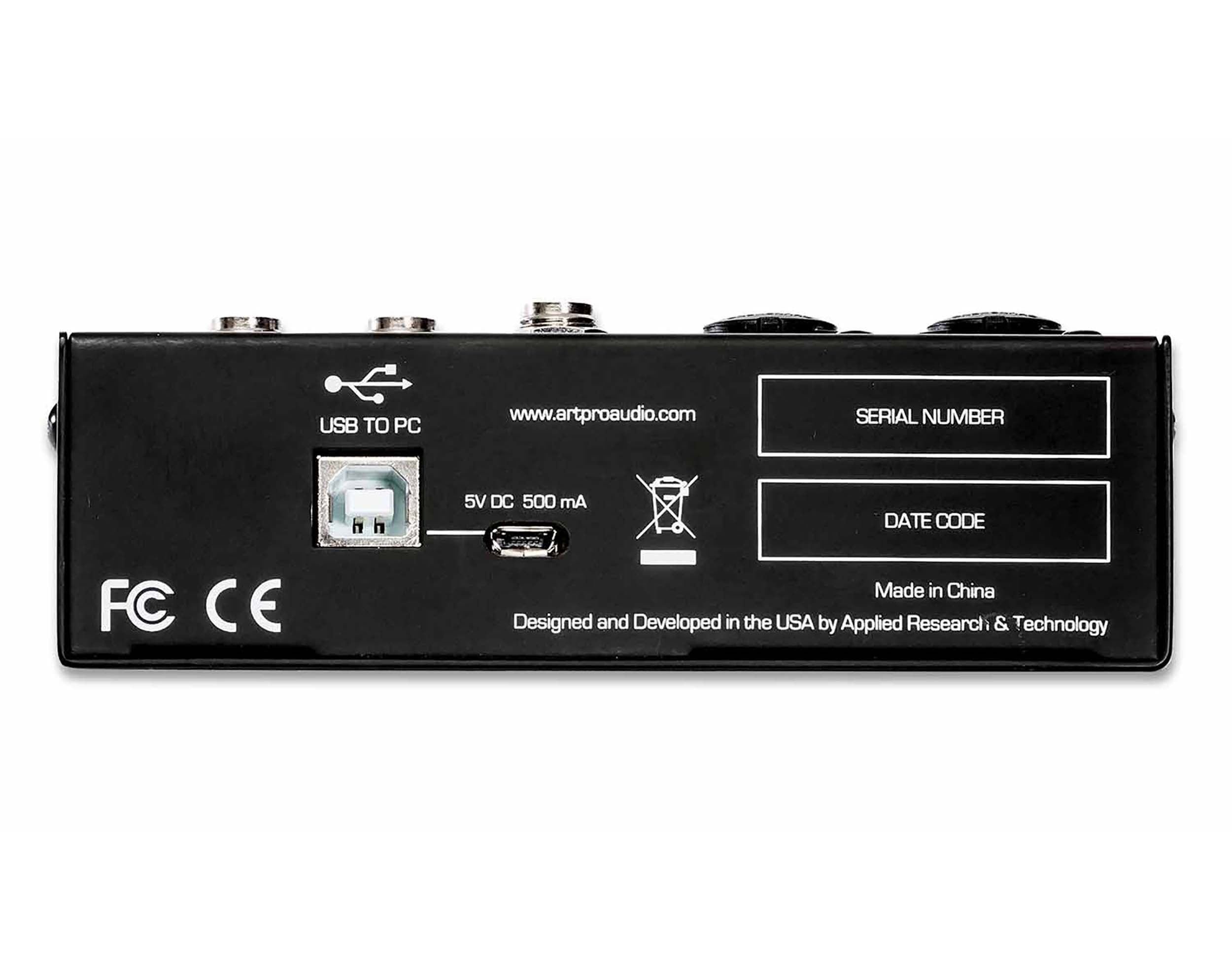 Art USBMix4, 4 Channel Mixer and USB Audio Interface by ART