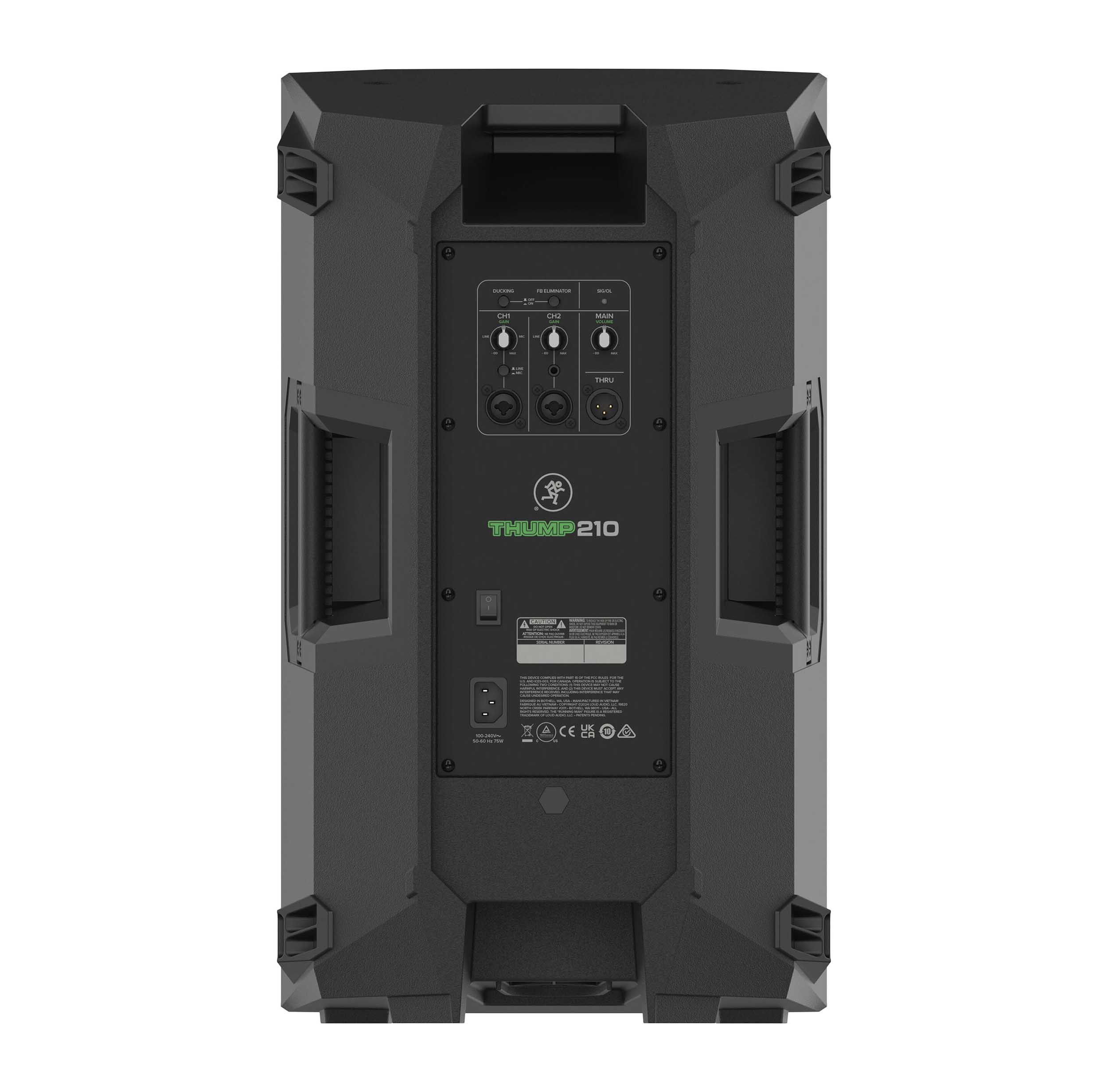 Mackie Thump210, 10-Inch Compact Powered Loudspeaker - 1400 Watt by Mackie