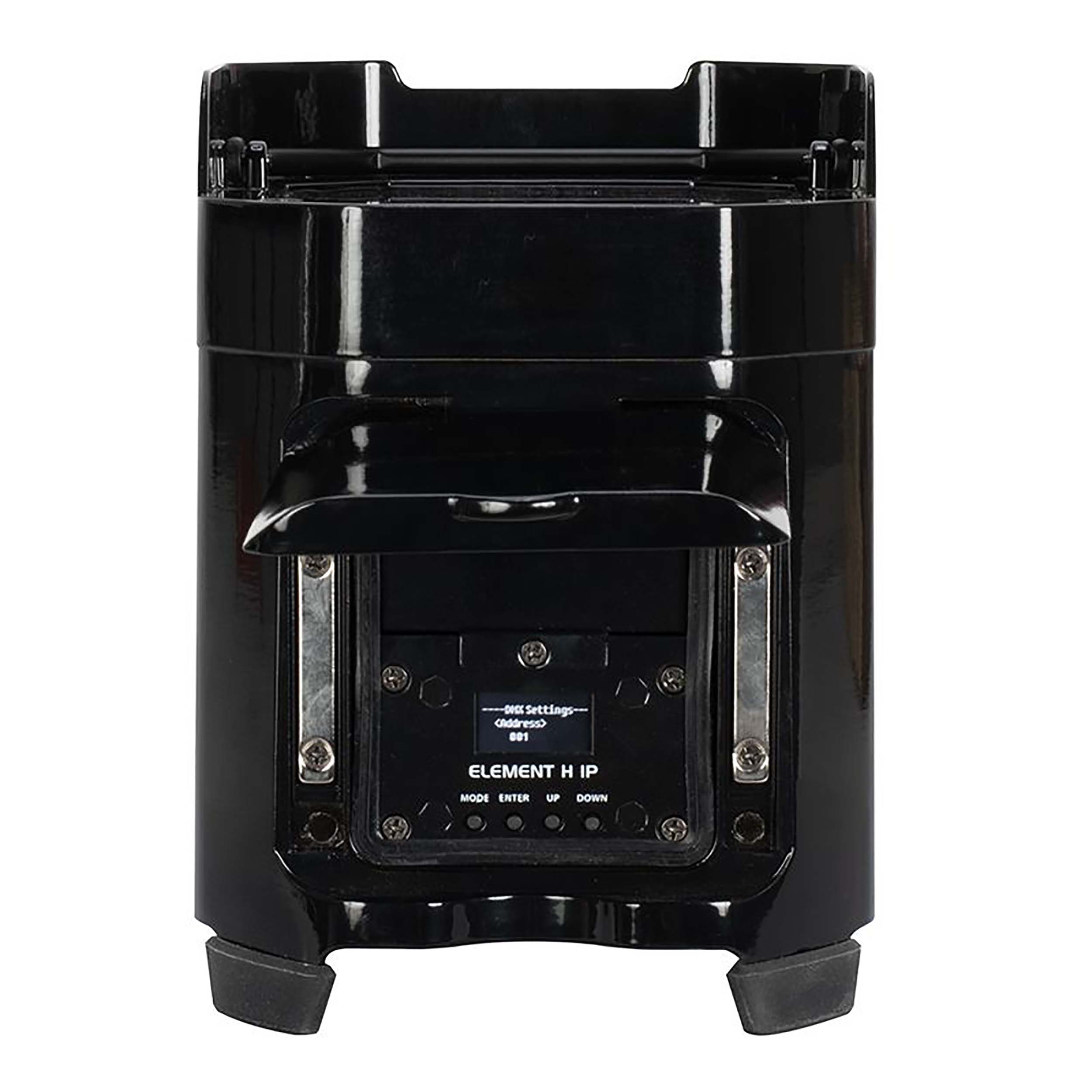 ADJ Element H6, Event Up Lighting System With (6) IP54-Rated Black Fixtures and Charging Flight Case by ADJ