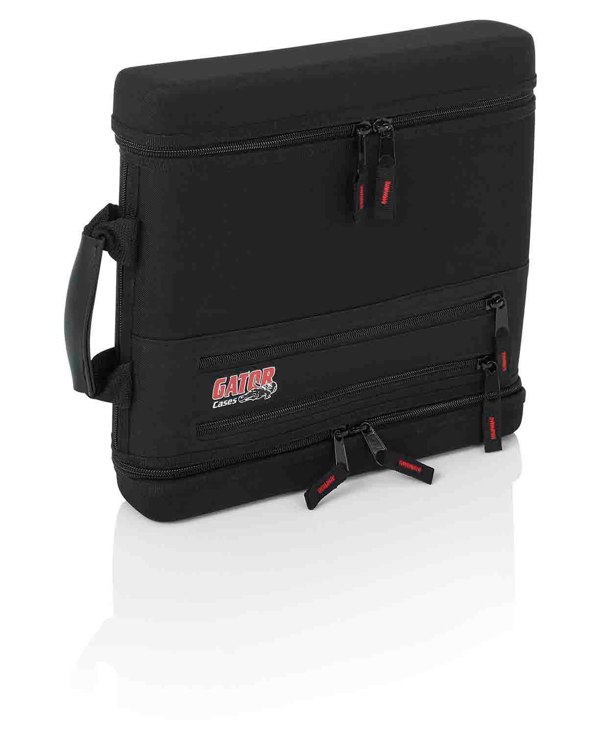 Gator Cases GM-1WEVAA DJ Case for Wireless Microphone System - Half Rack by Gator Cases